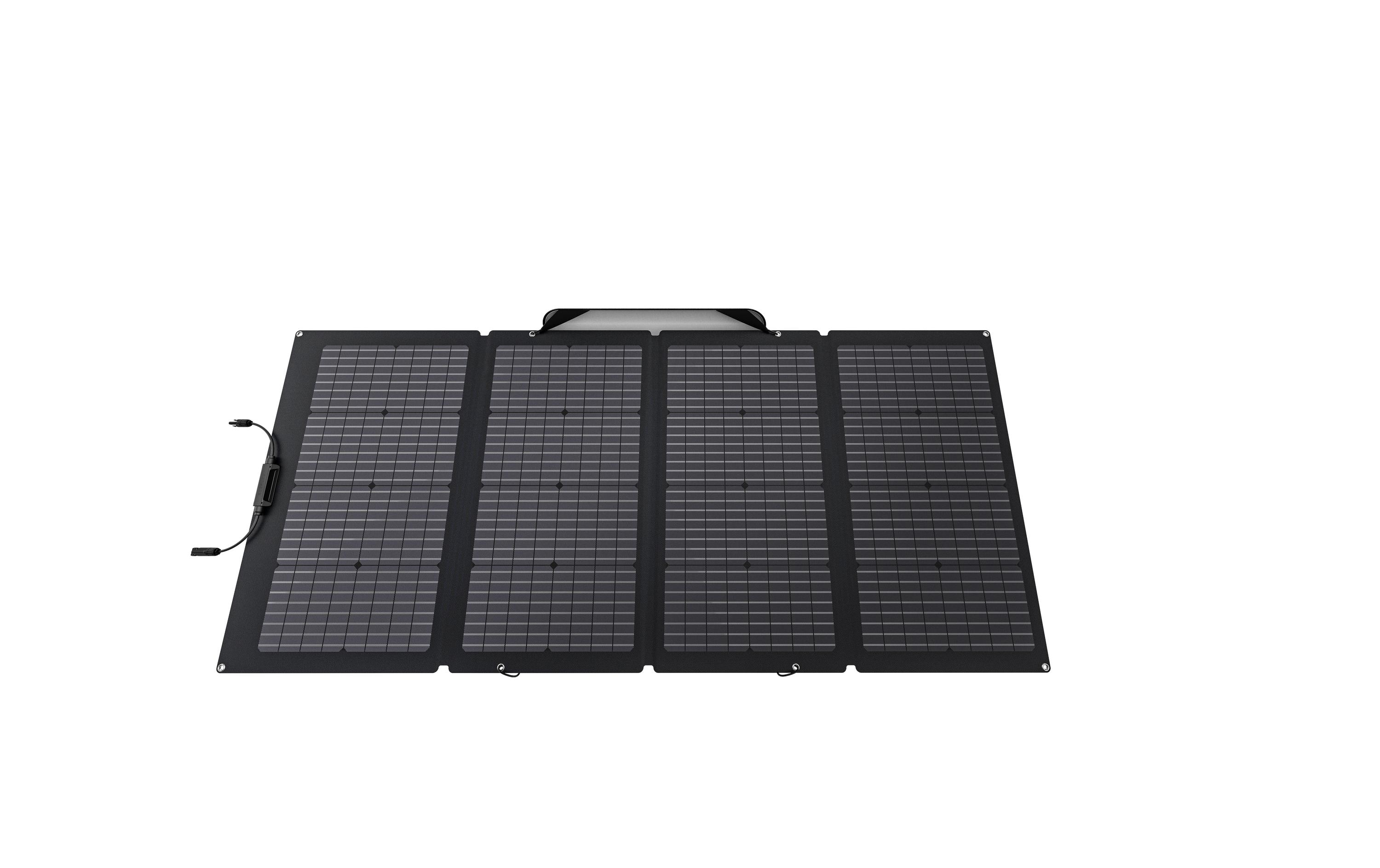 EcoFlow Solarmodul faltbar, MC4, Schwarz 220 W