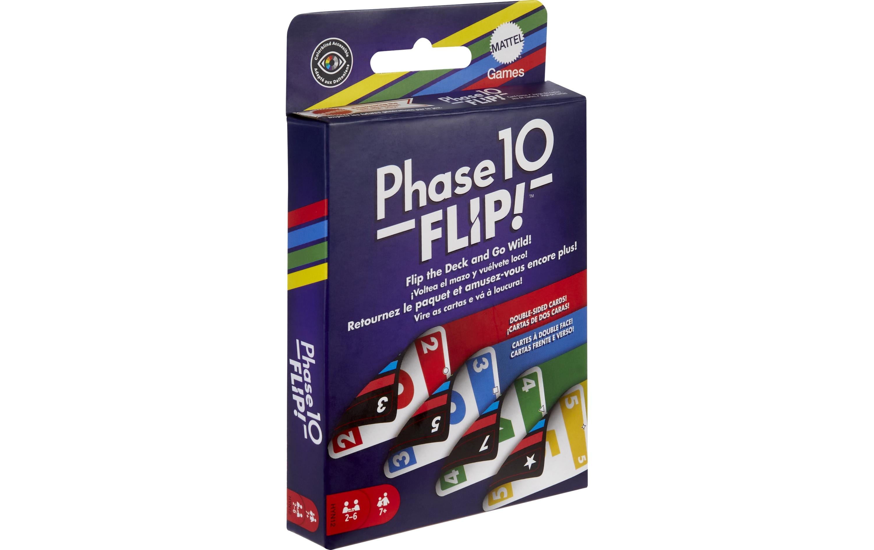 Mattel Spiele Phase 10 Flip