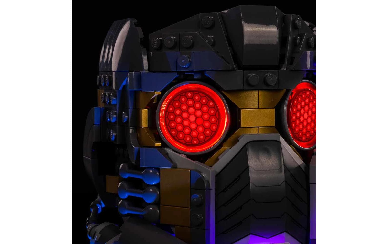 Light My Bricks LED-Licht-Set für LEGO® Marvel Star-Lord Helm 76251