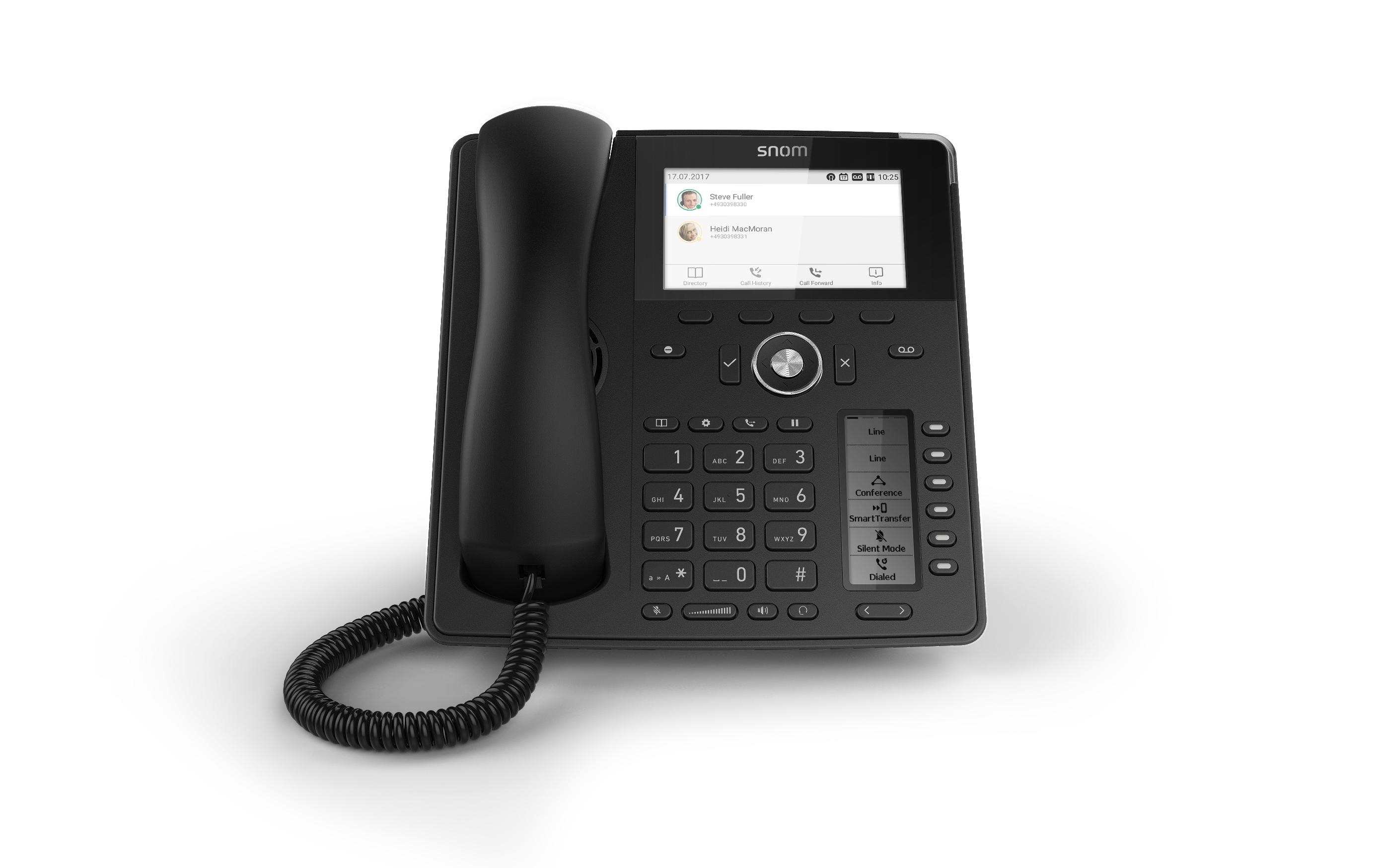 snom Tischtelefon D785 Schwarz