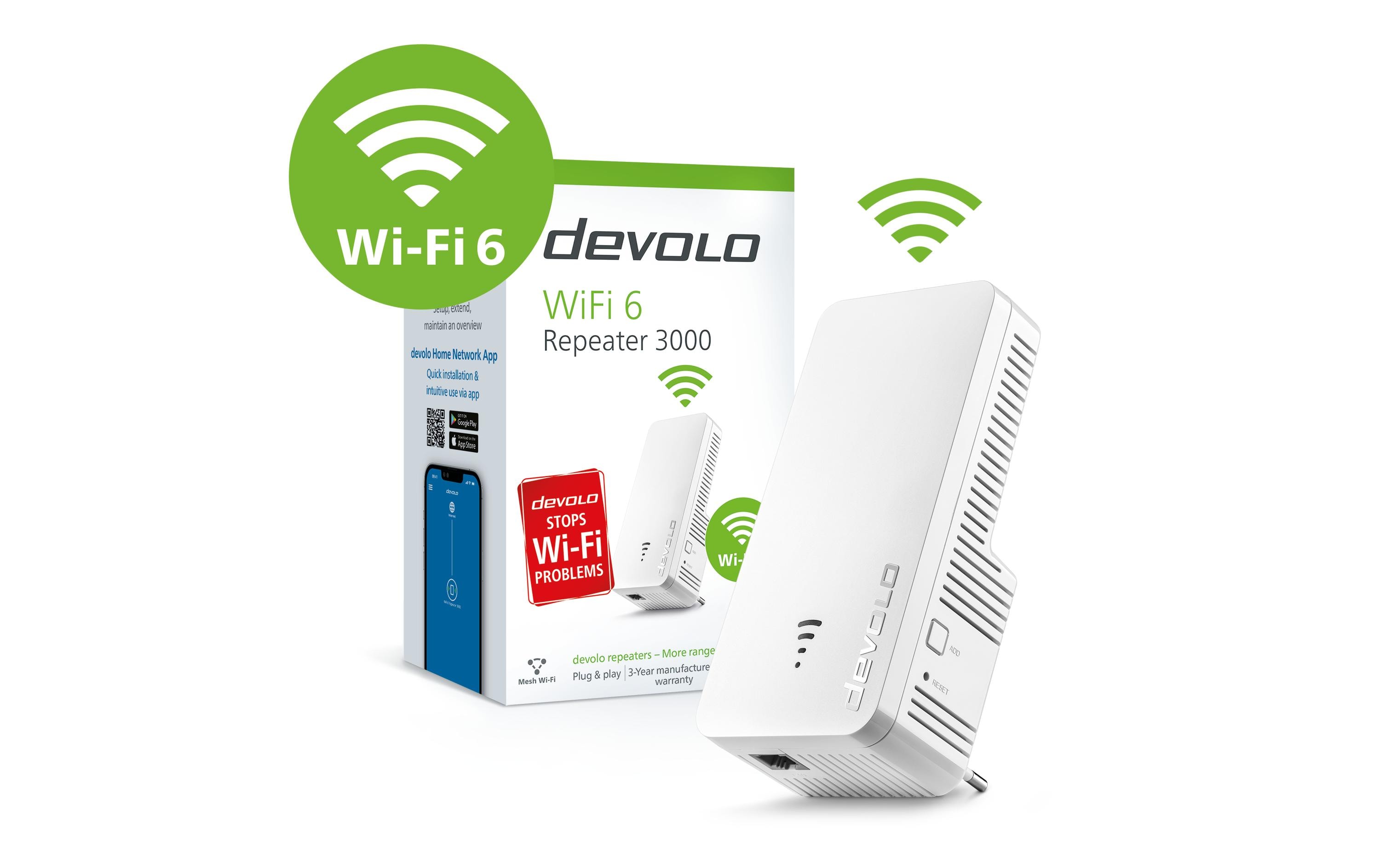 devolo WiFi 6 Repeater 3000