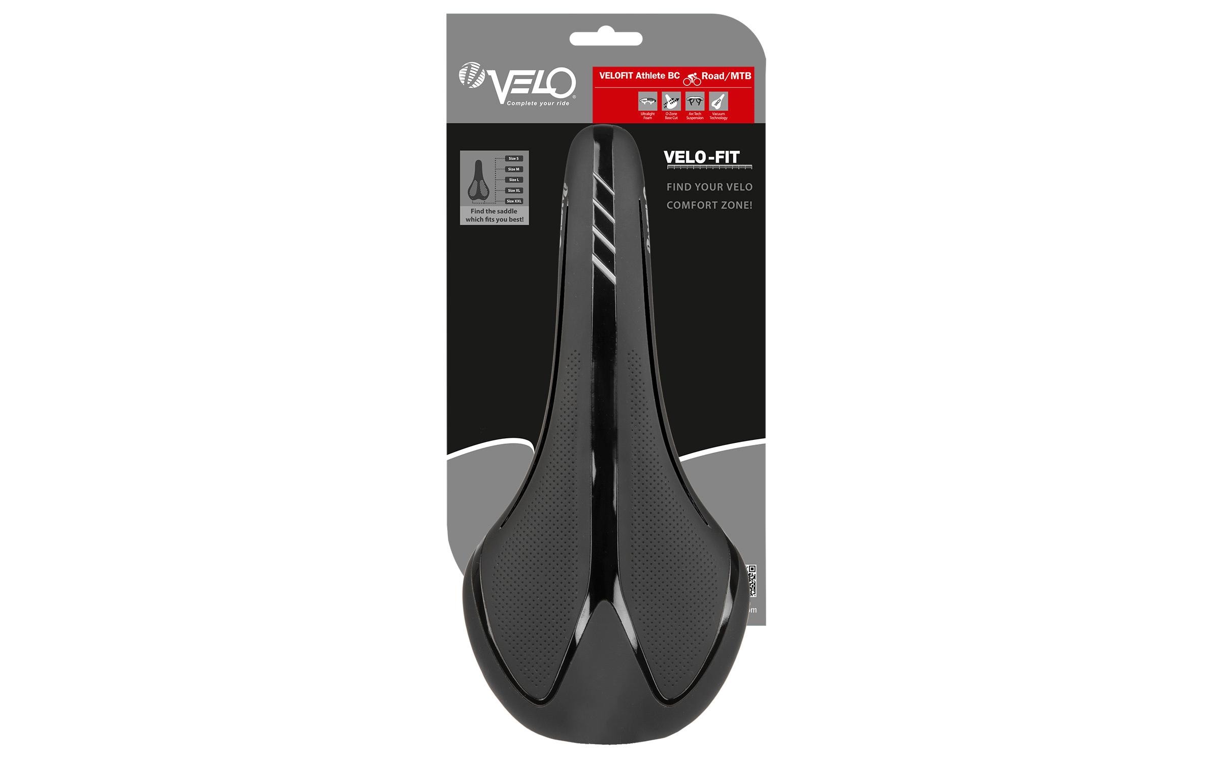 Velo Fahrradsattel Velo-Fit Athlete BC M