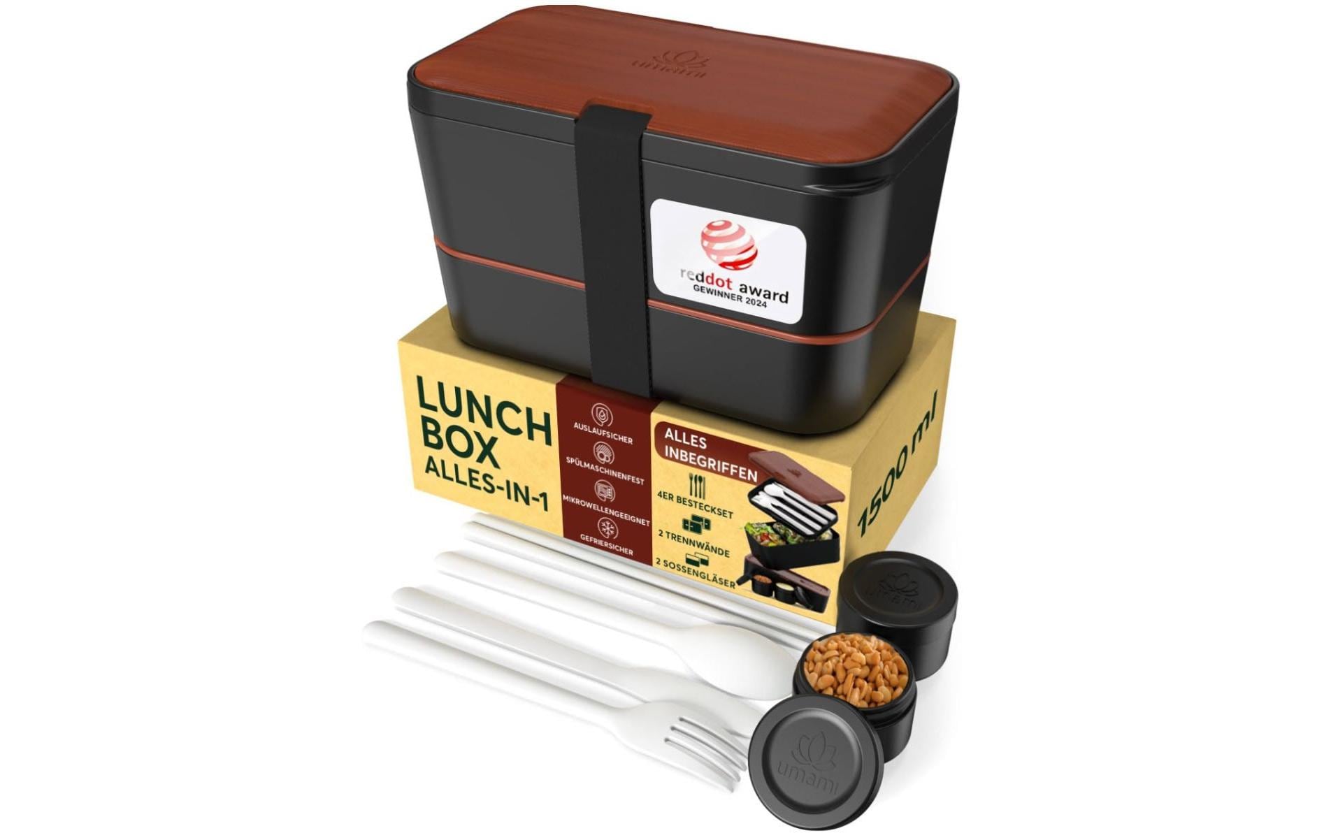 Umami Lunchbox Nestable L Sapele Black