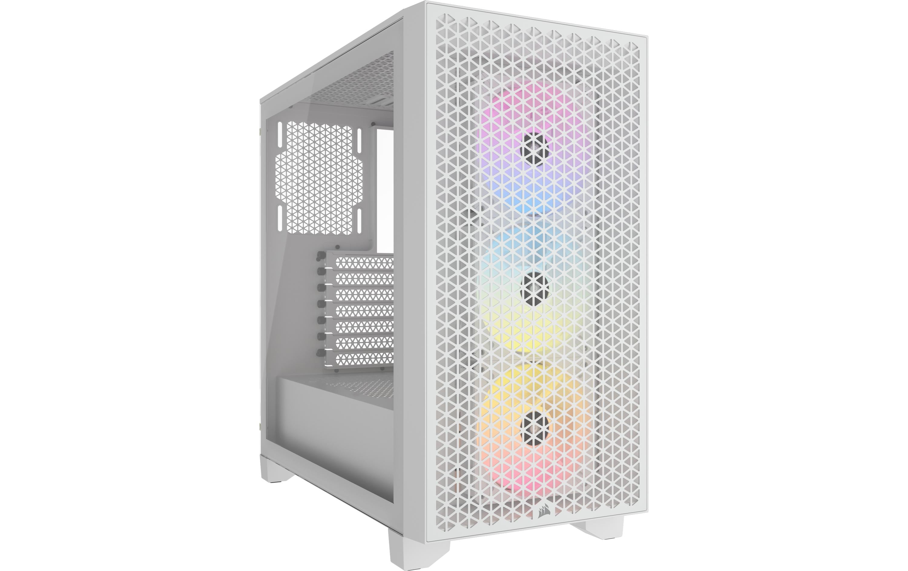 Corsair PC-Gehäuse 3000D RGB Airflow Weiss