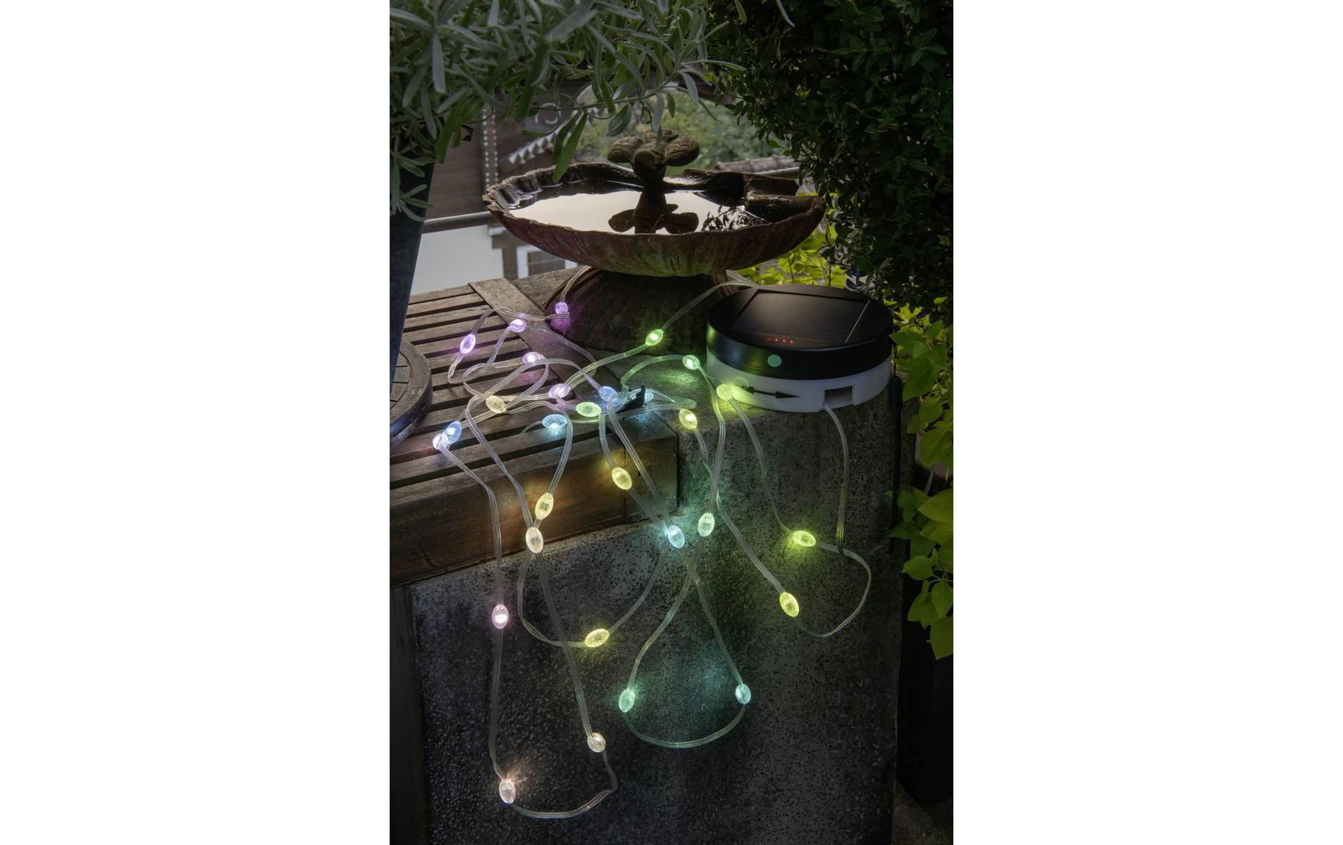 STT Lichterkette Solar Motion Light Multi 500 cm, Grün