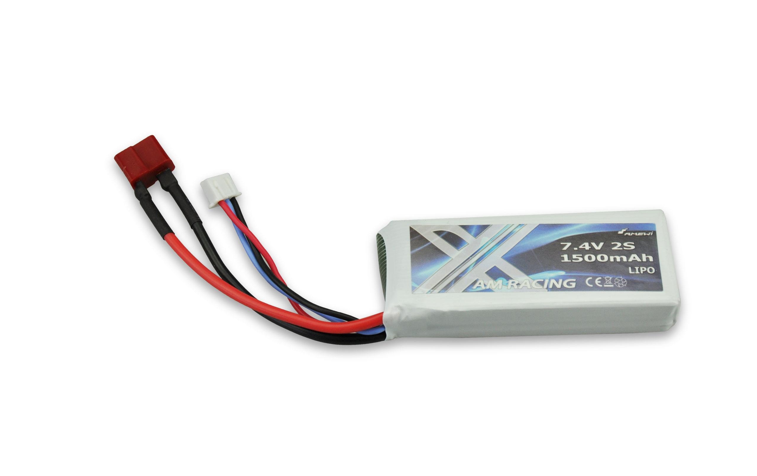 Amewi RC-Akku LiPo 1500 mAh 7.4 V Deans