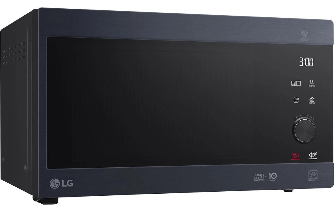 LG Mikrowelle mit Grill MH6565CPB Schwarz