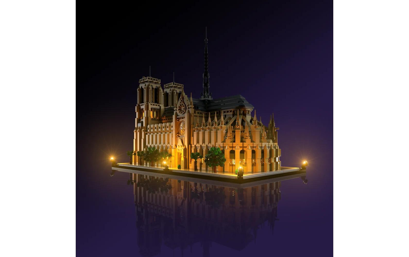 Light My Bricks LED-Licht-Set für LEGO® Notre-Dame de Paris 21061