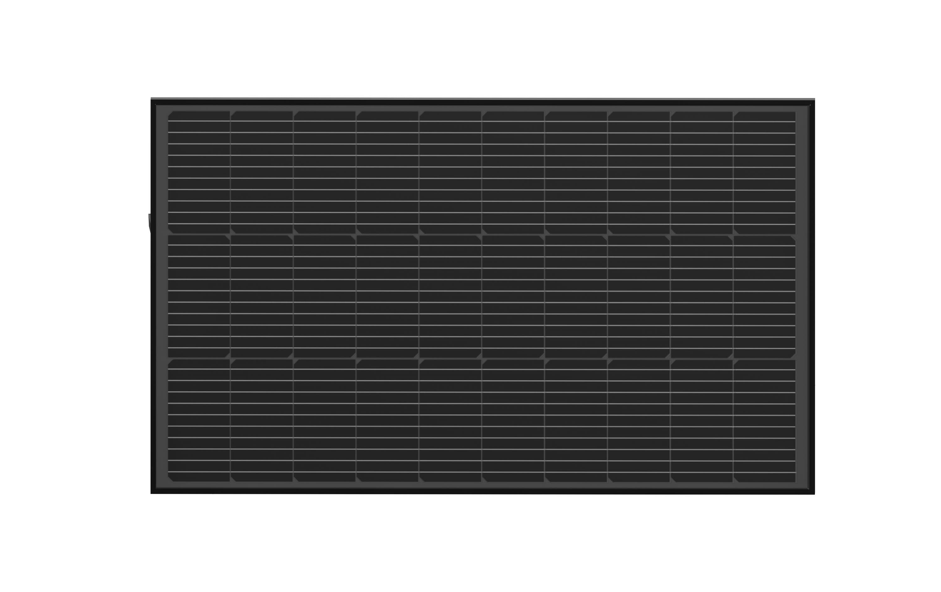 EcoFlow Solarpanel Monokristalin Modul, MC4, Rigid, 100 W, 2 Stück