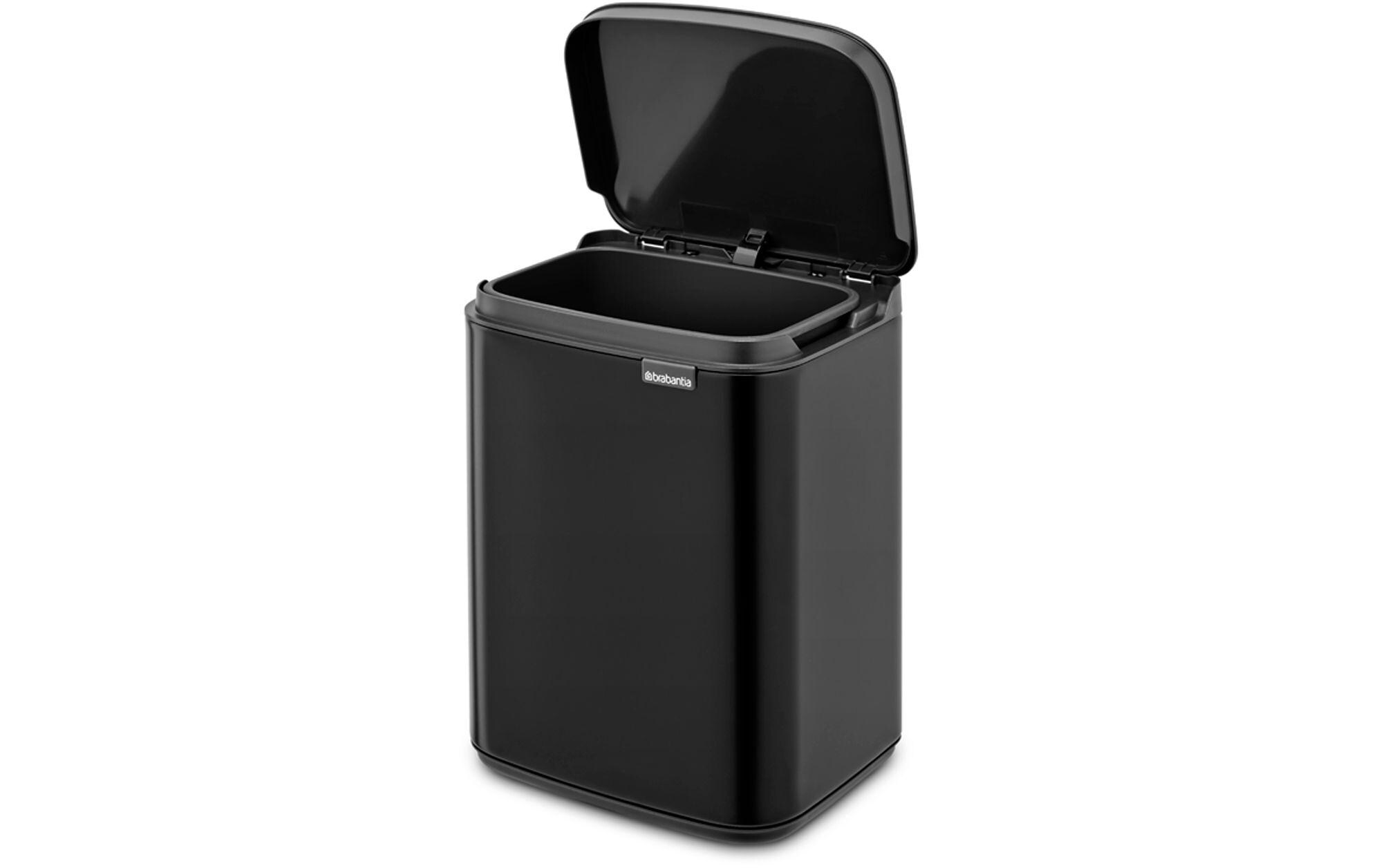 Brabantia Kosmetikeimer Bo Waste Bin 4 l, Schwarz matt