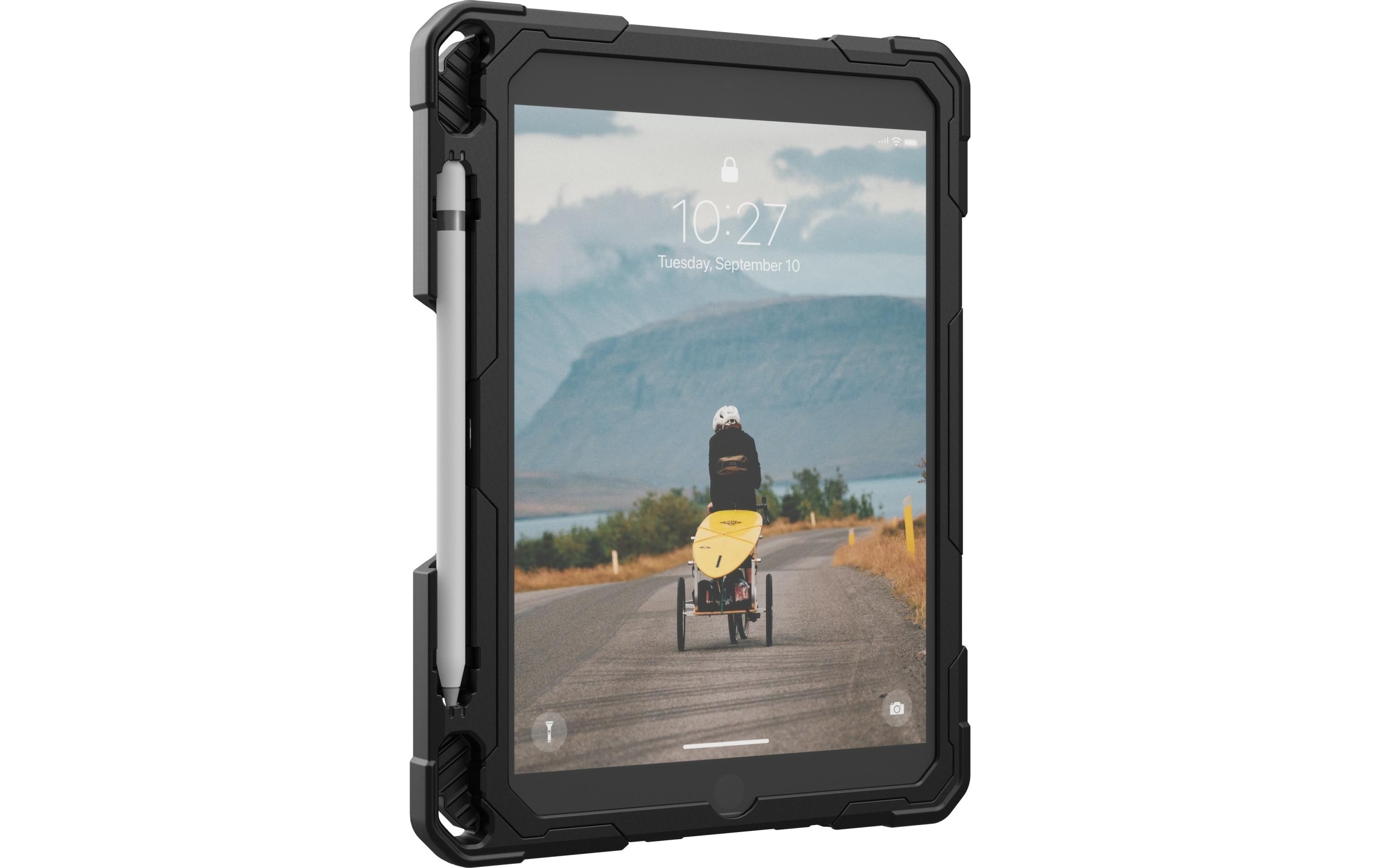 UAG Tablet Back Cover Plasma iPad (7/8/9th Gen.) Ice/Black