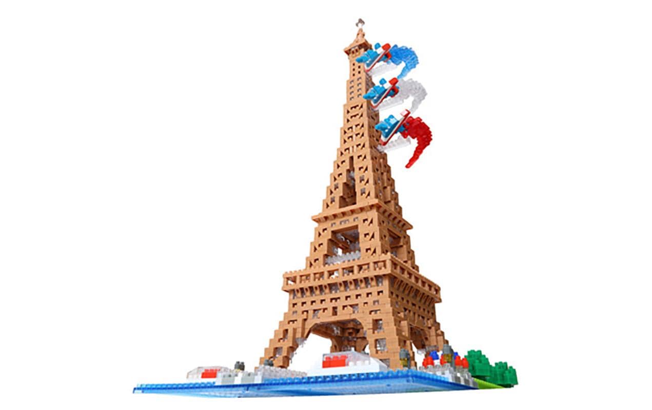 Nanoblock Bausteinmodell Advanced: Paris Banks of the Seine