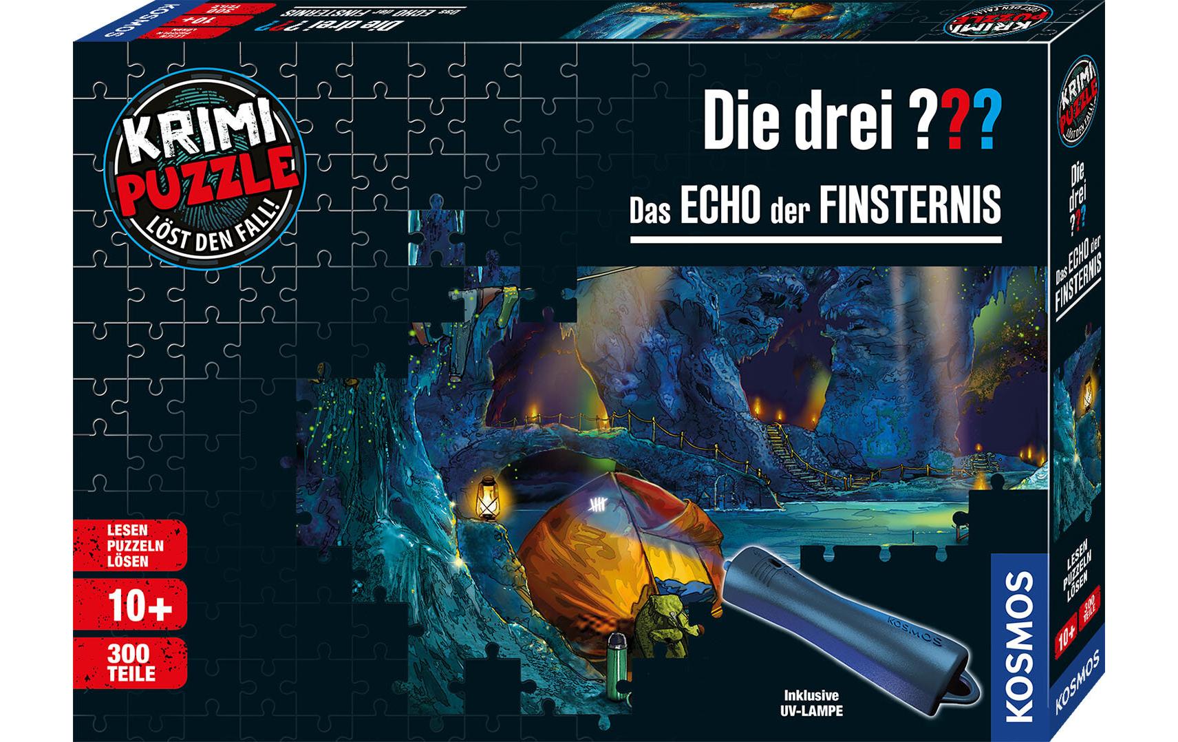 Kosmos Krimi-Puzzle Die drei ??? Das Echo der Finsternis