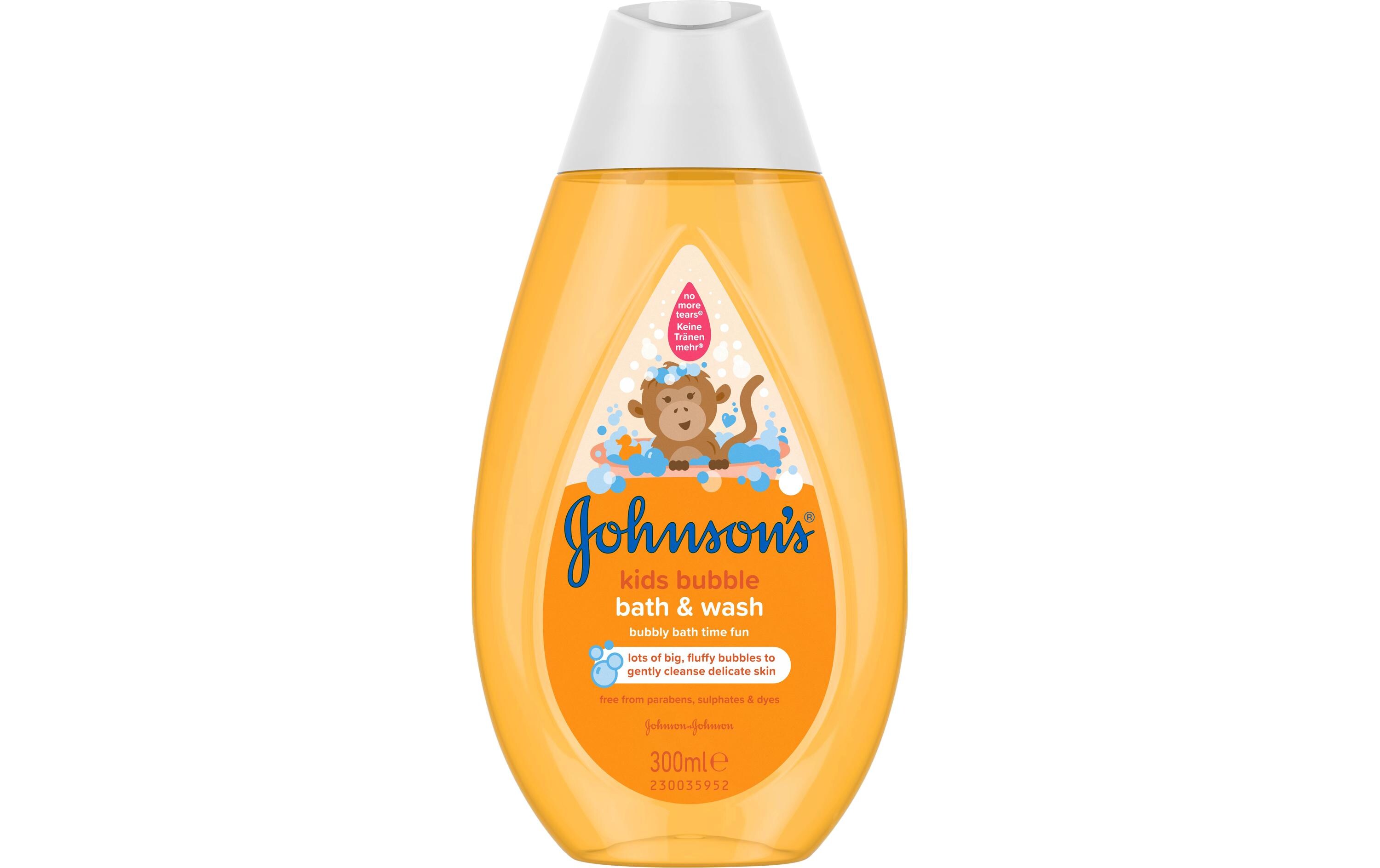 Johnson's Schaumbad Kids Bubble Bath und Wash 300 ml