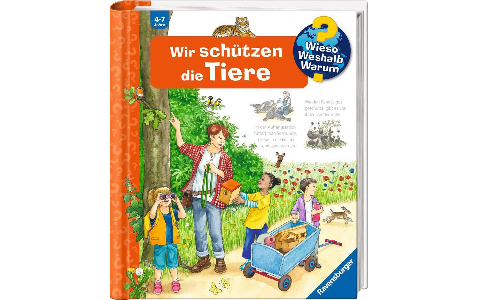 Ravensburger Kinder-Sachbuch WWW: Wir schützen die Tiere