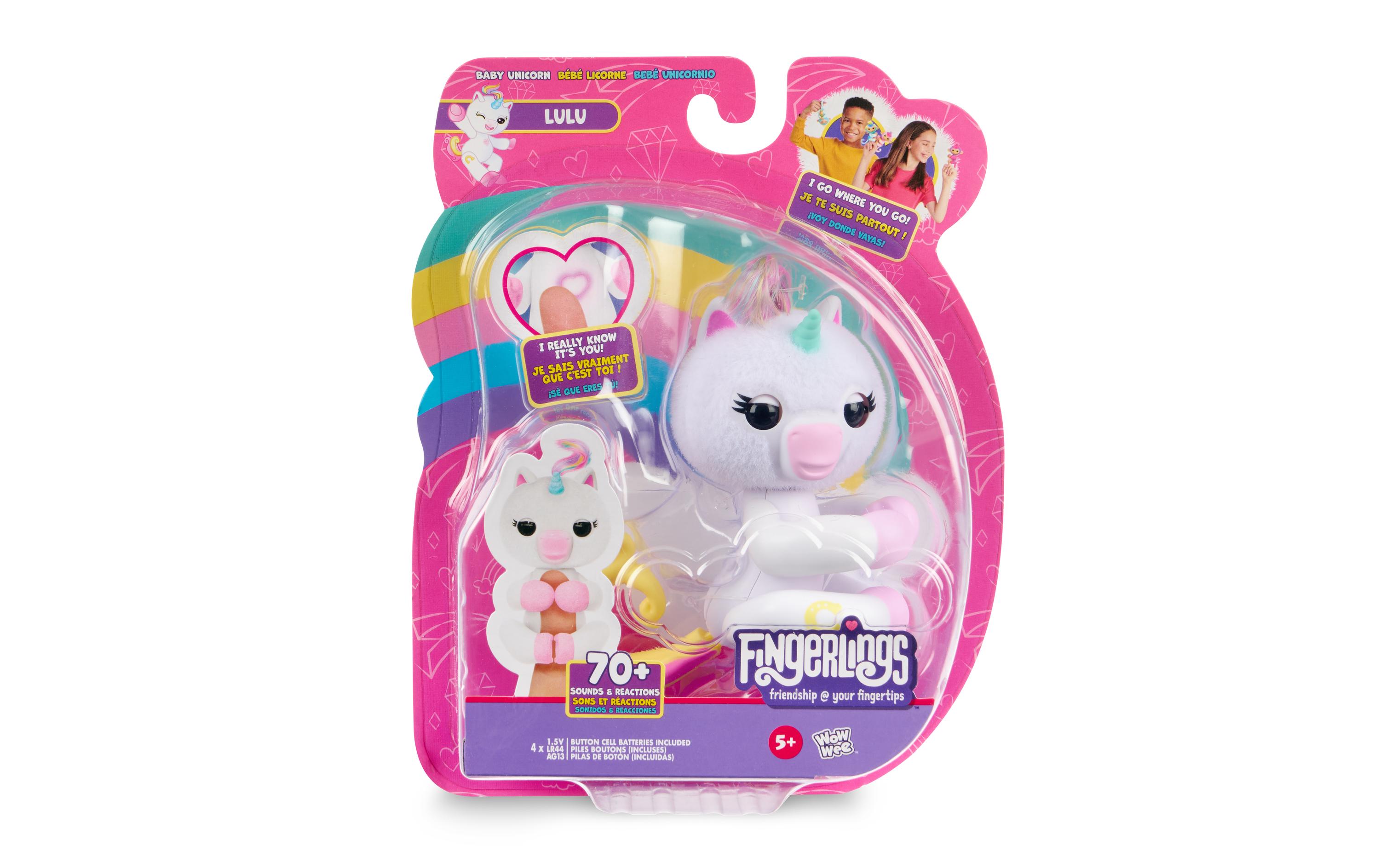 Wowwee Roboter Fingerlings Unicorn Lulu