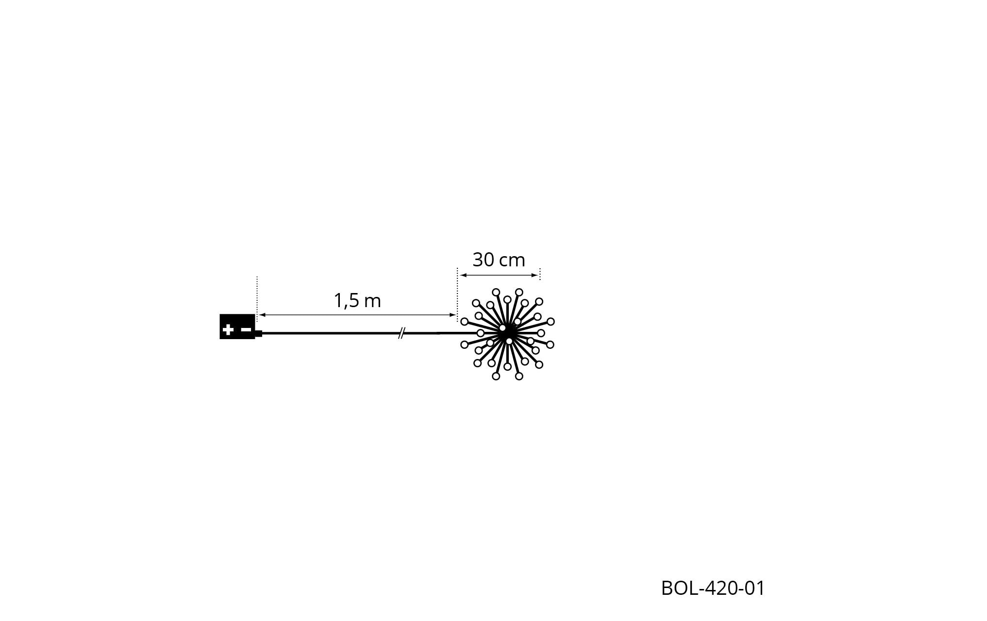 STT Dekolicht Eridani, Ø 30 cm, Silber