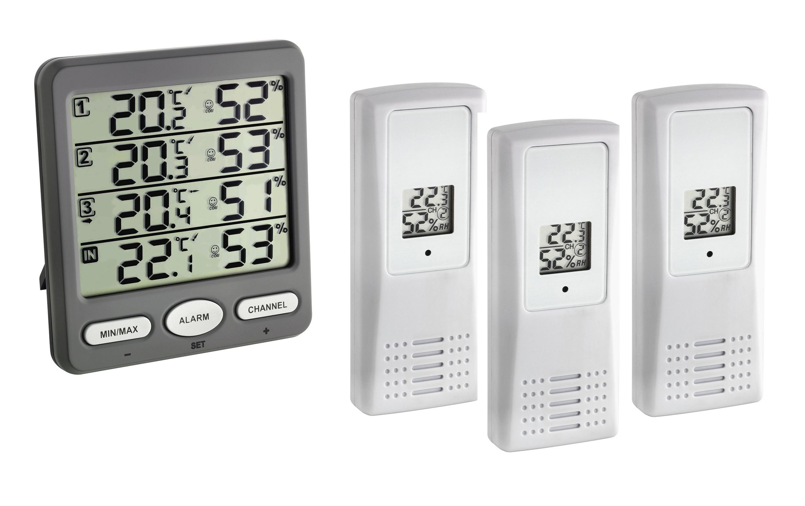 TFA Dostmann Thermo-/Hygrometer KLIMA-MONITOR