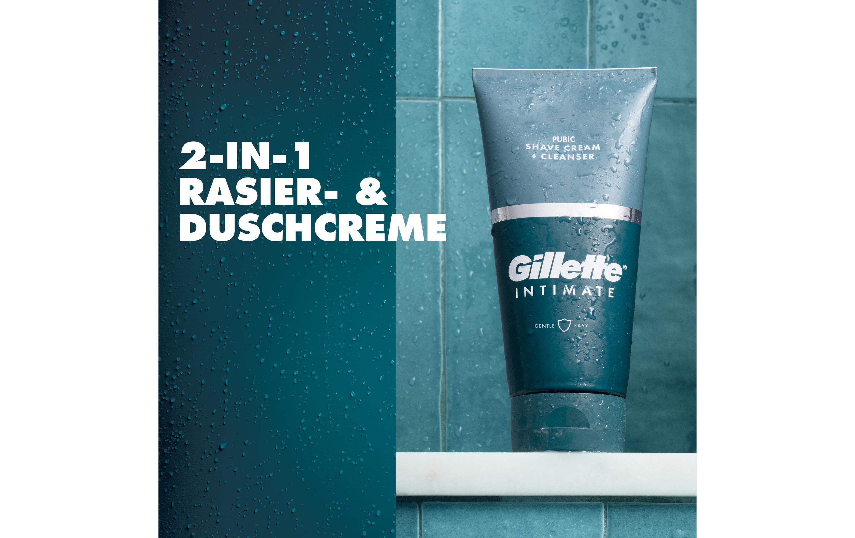 Gillette Rasier- und Duschcreme Intimate 2-in-1 177 ml1 Stück