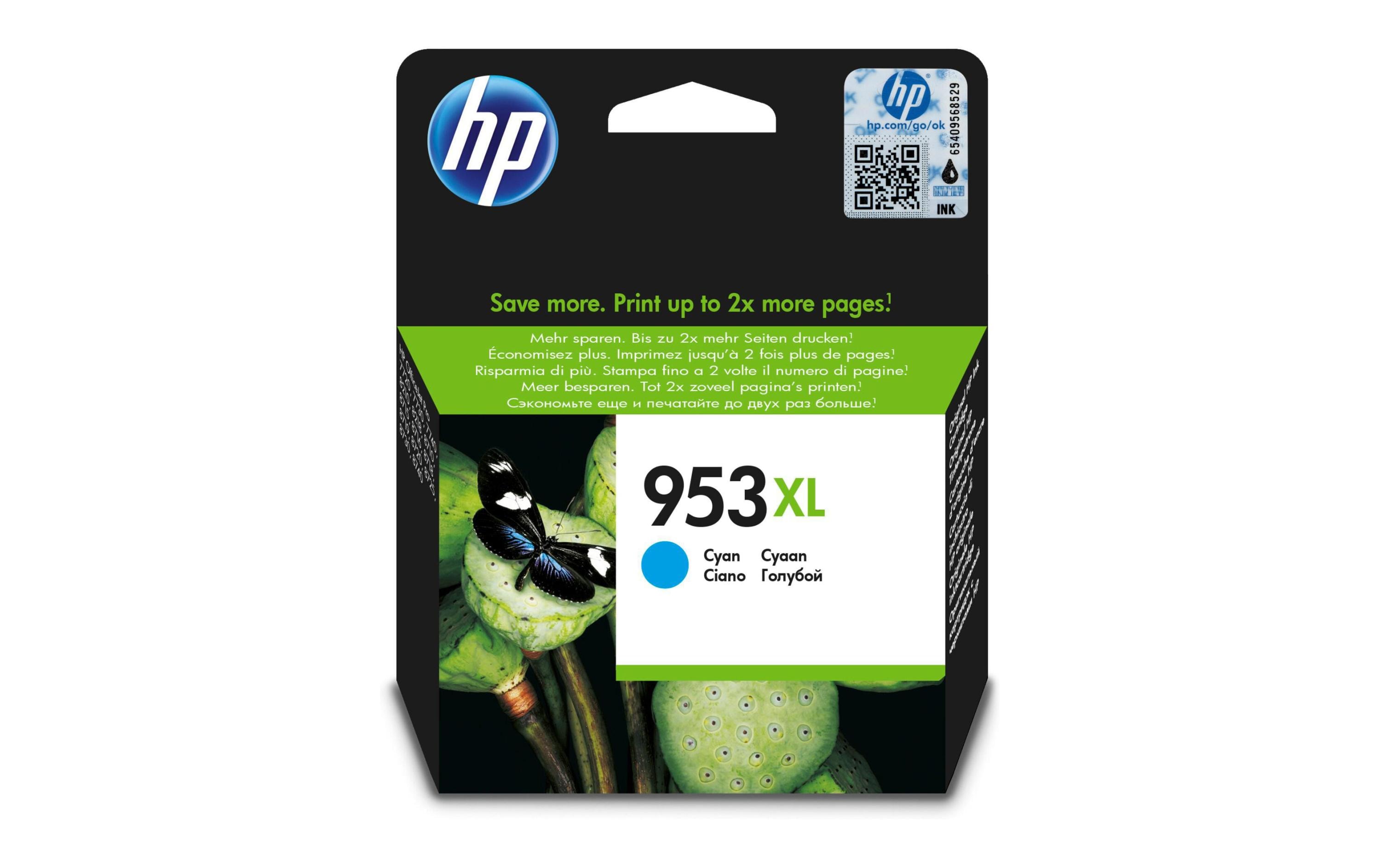 HP Tinte Nr. 953XL (F6U16AE) Cyan