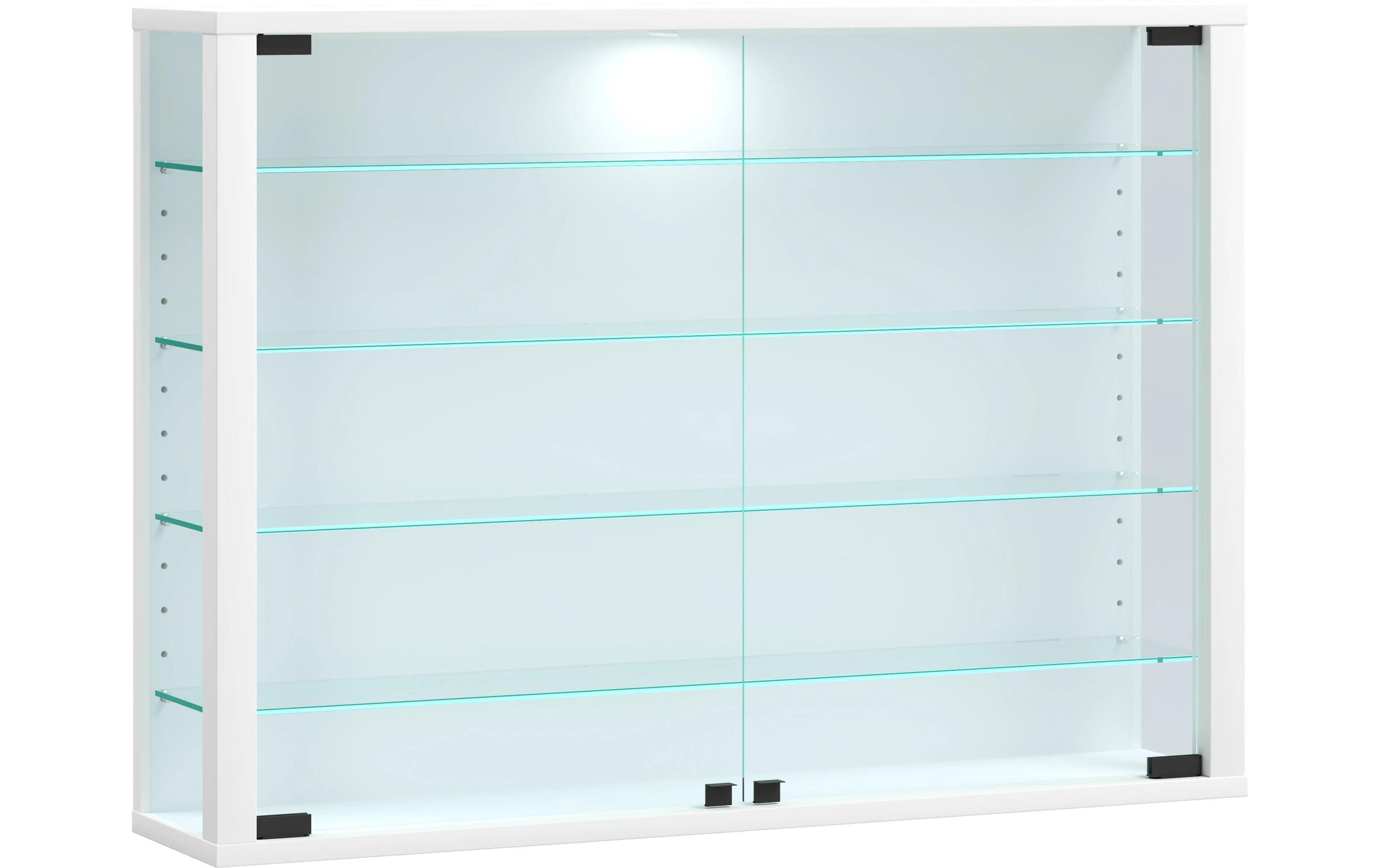 VCM Vitrine Vitrosa L 82.6 x 59.9 cm, Weiss