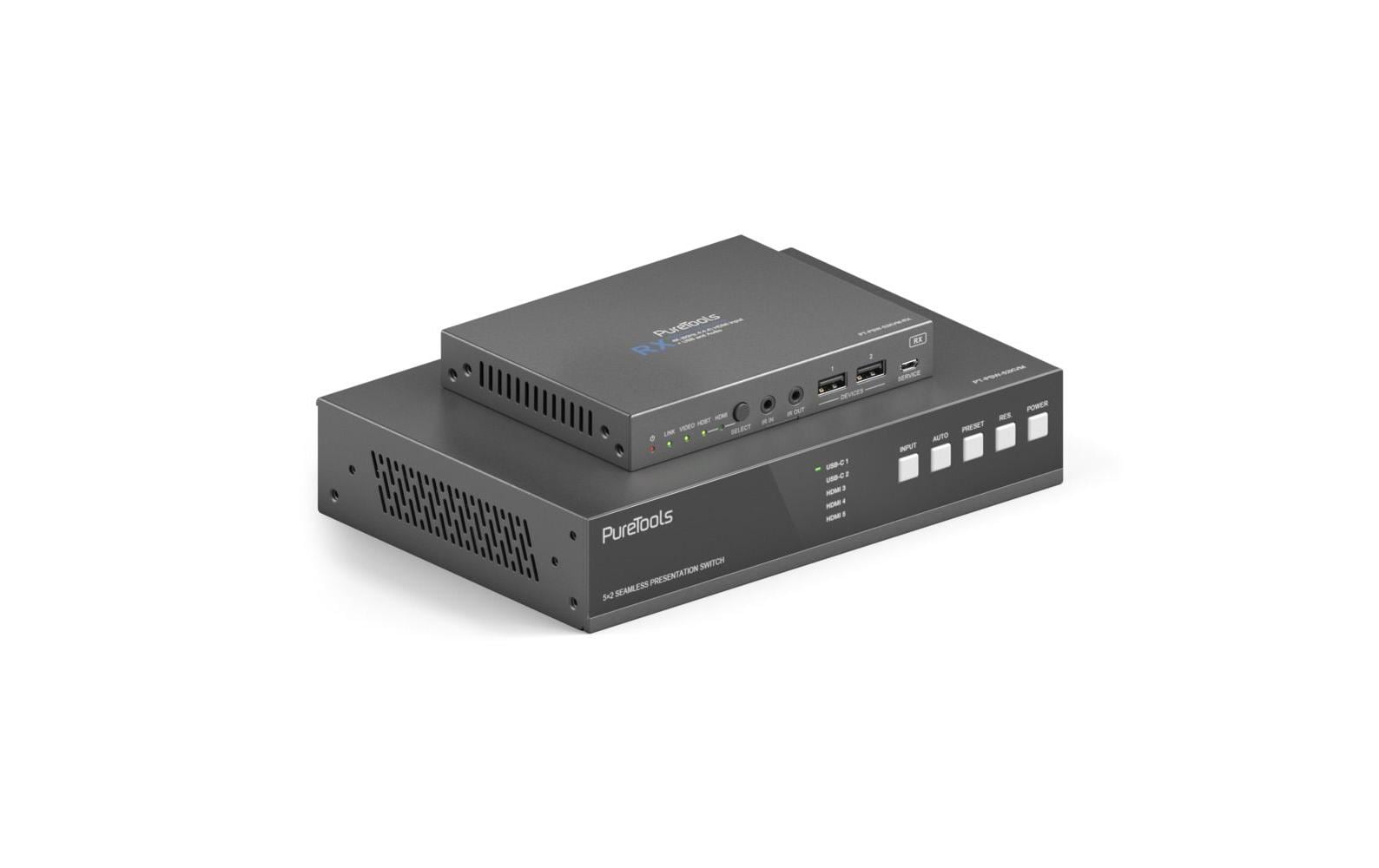 PureTools Switcher PT-PSW-52KVM 4K (60 Hz 4:4:4)