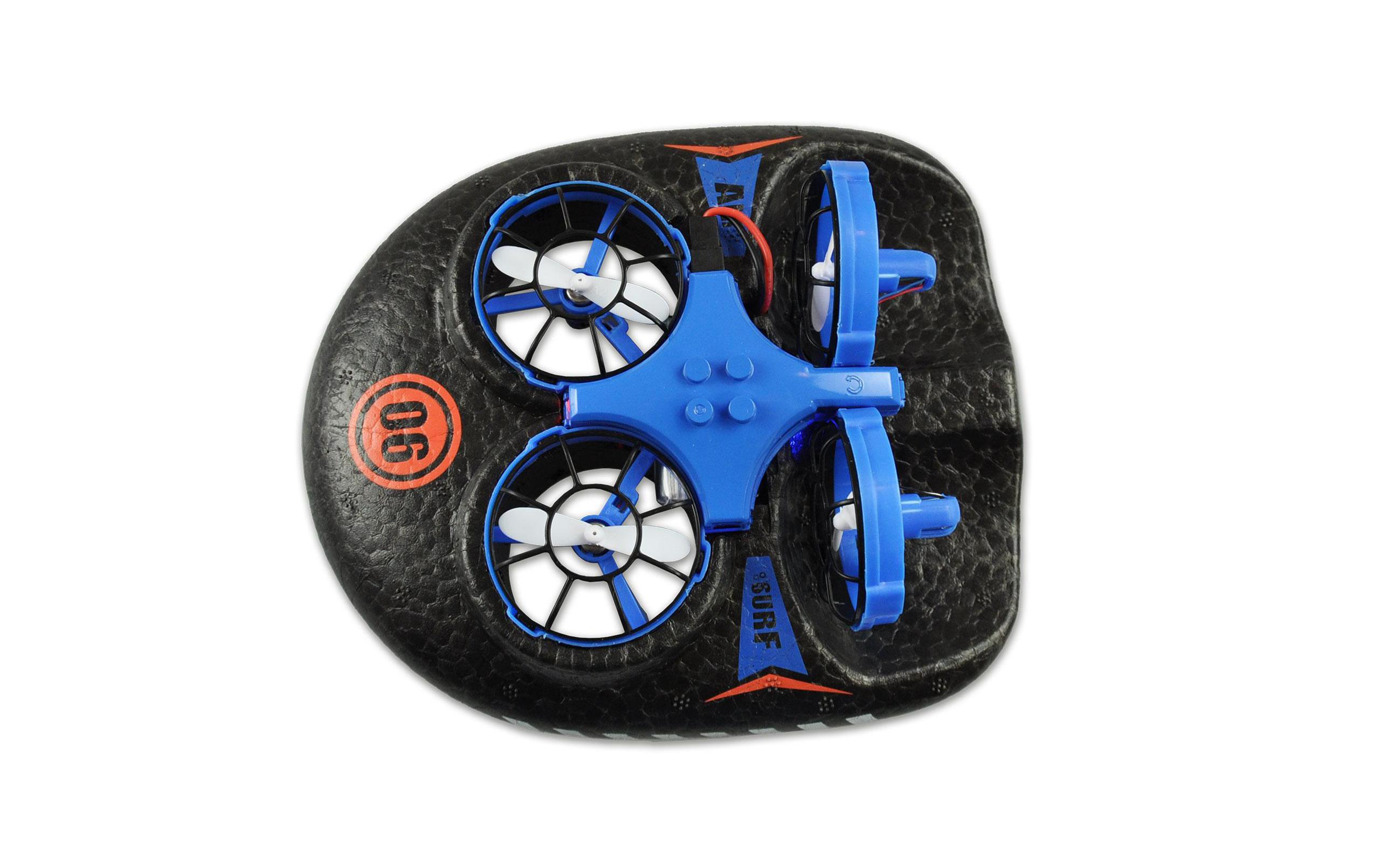 Amewi Trix 3-in-1 Hovercraft Drone Blau