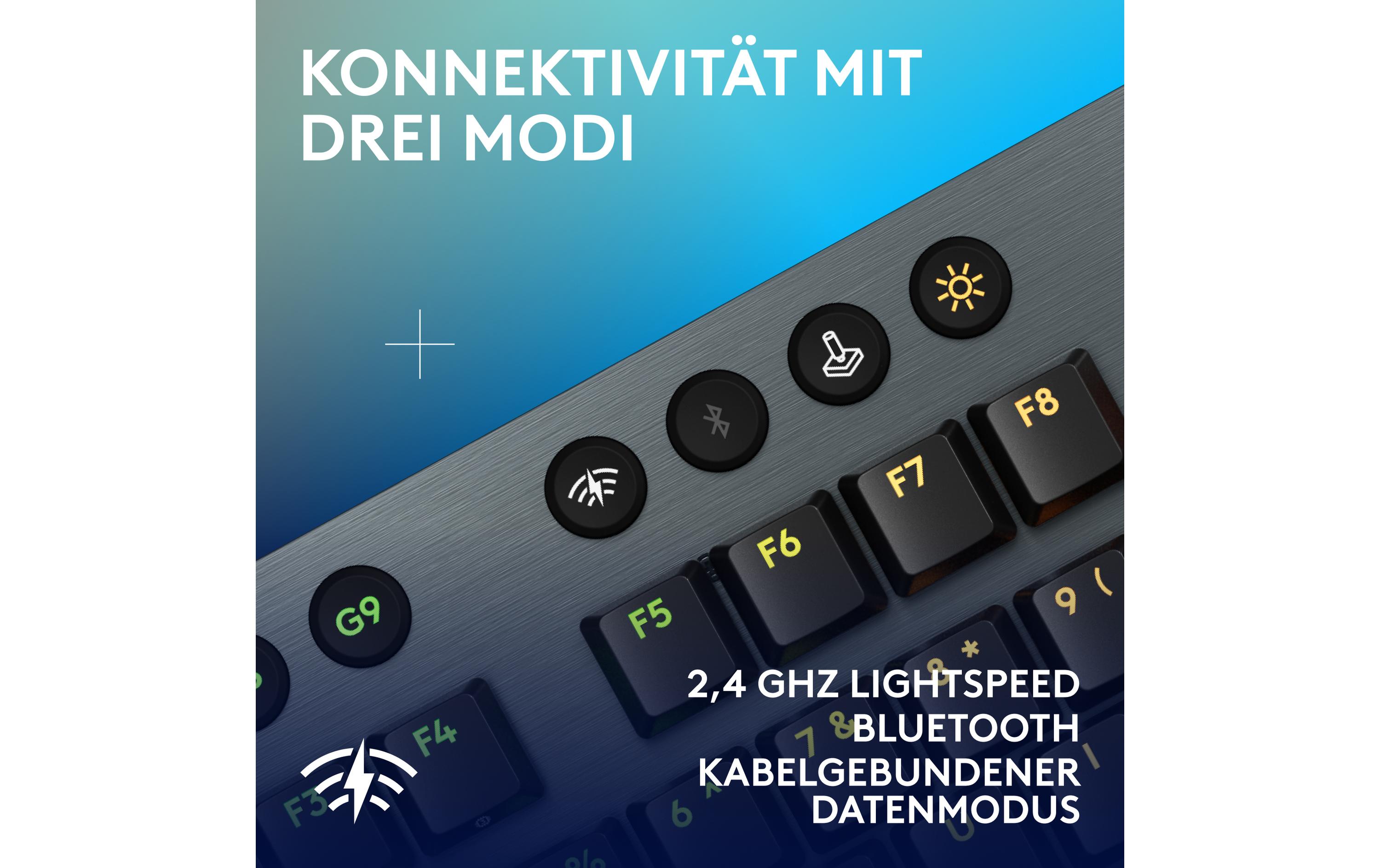 Logitech Gaming-Tastatur G915 X Lightspeed GL Tactile