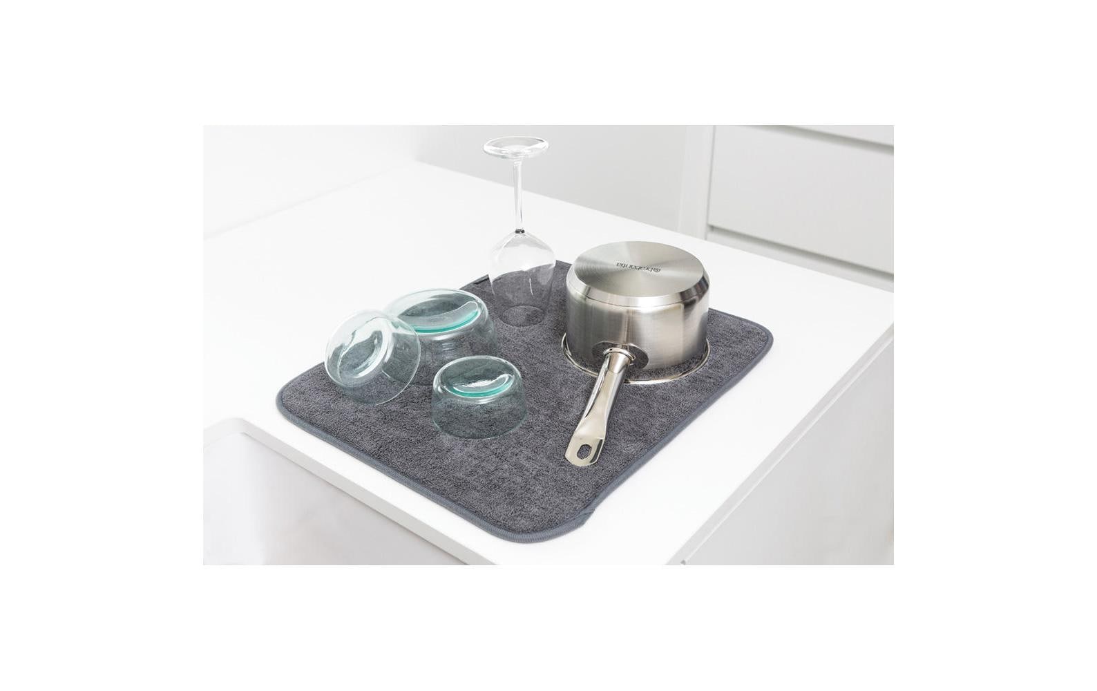 Brabantia Abtropfmatte Sink side Dunkelgrau