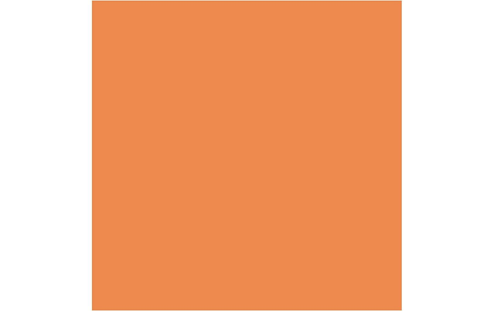 Creativ Company Stoff 145 cm x 1000 cm, Orange