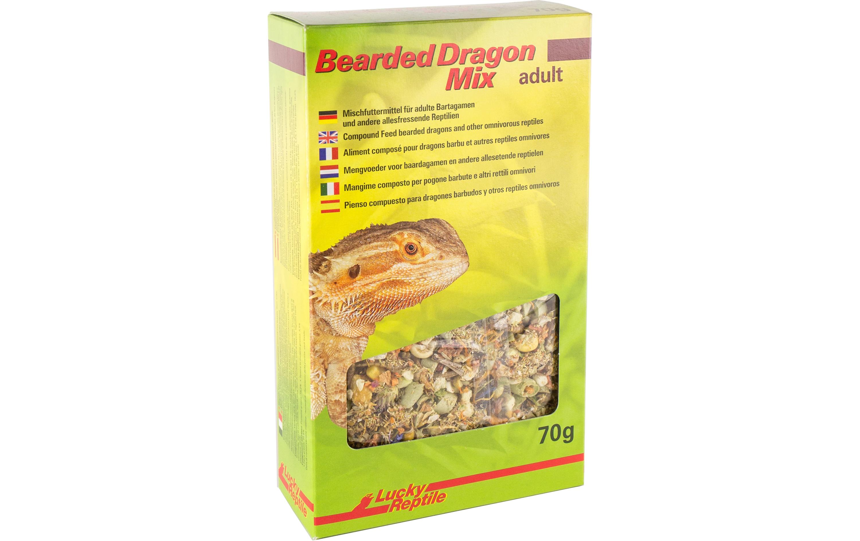 Lucky Reptile Alleinfutter Bearded Dragon Mix Adult, 70 g