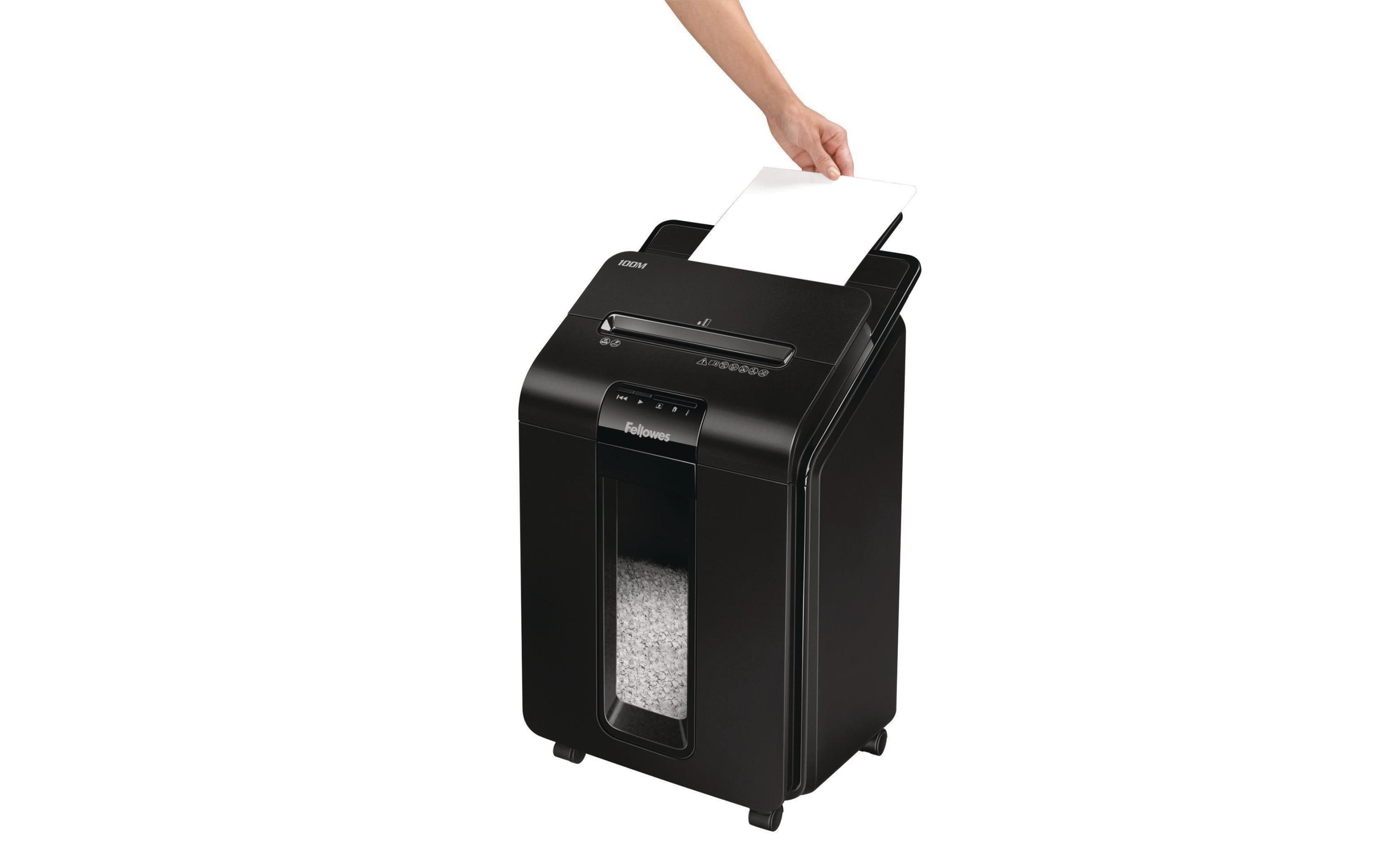 Fellowes Aktenvernichter AutoMax 100M P-4, 100 Seiten