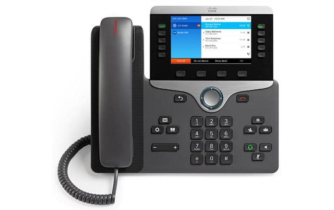 Cisco Tischtelefon 8841 Schwarz