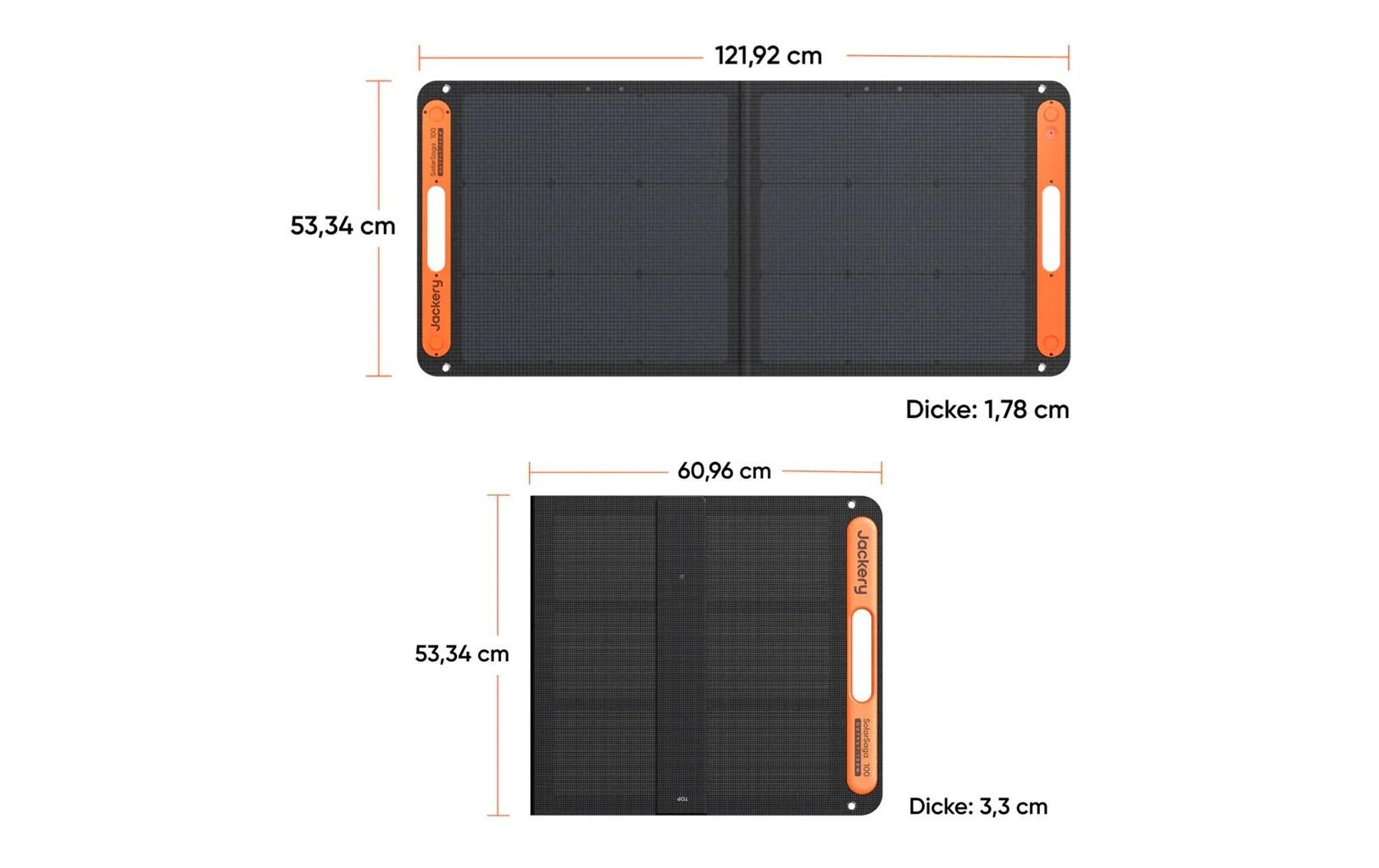 Jackery Solarpanel SolarSaga 100 W