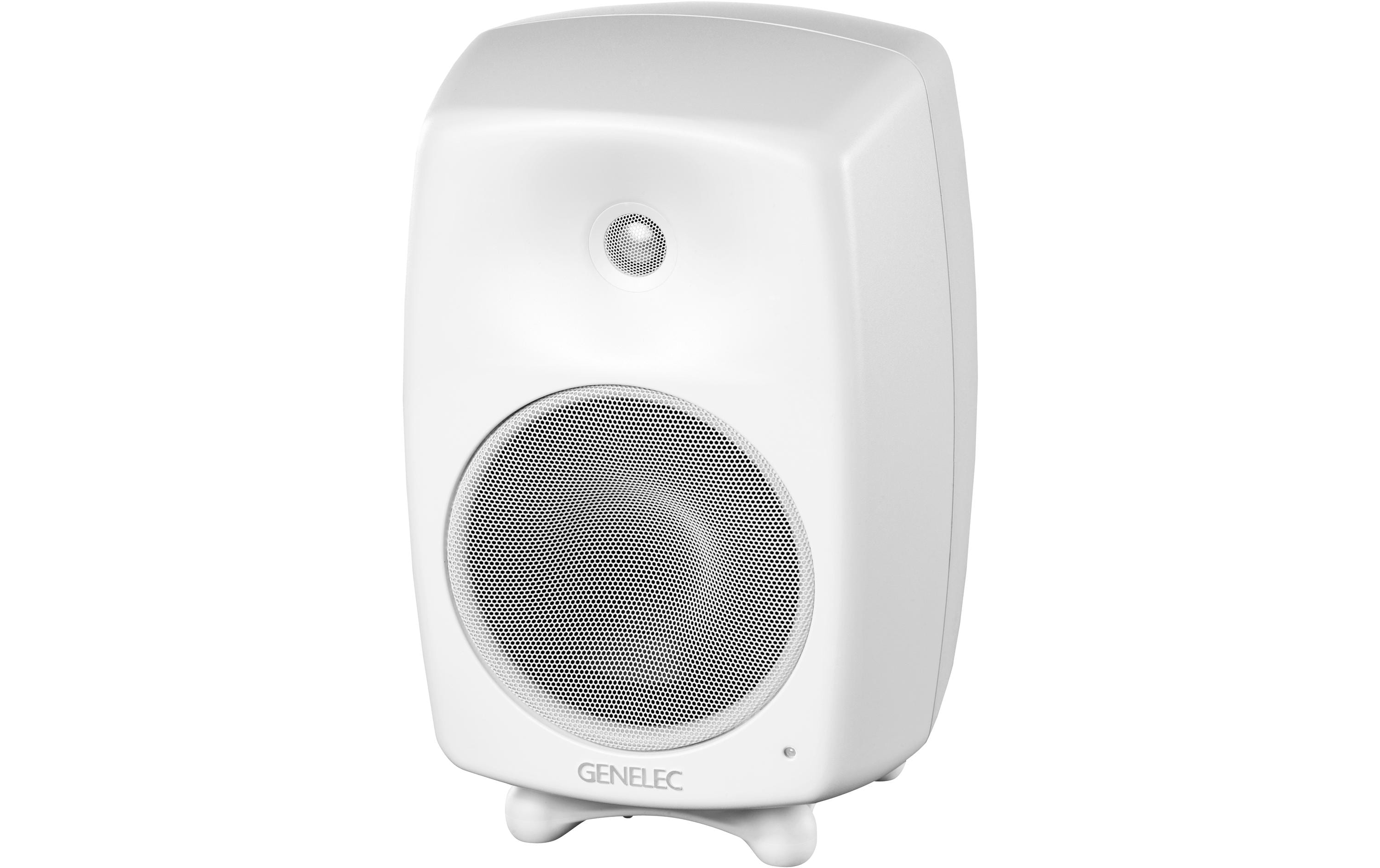 Genelec Regallautsprecher G Four – 90 Watt, Weiss