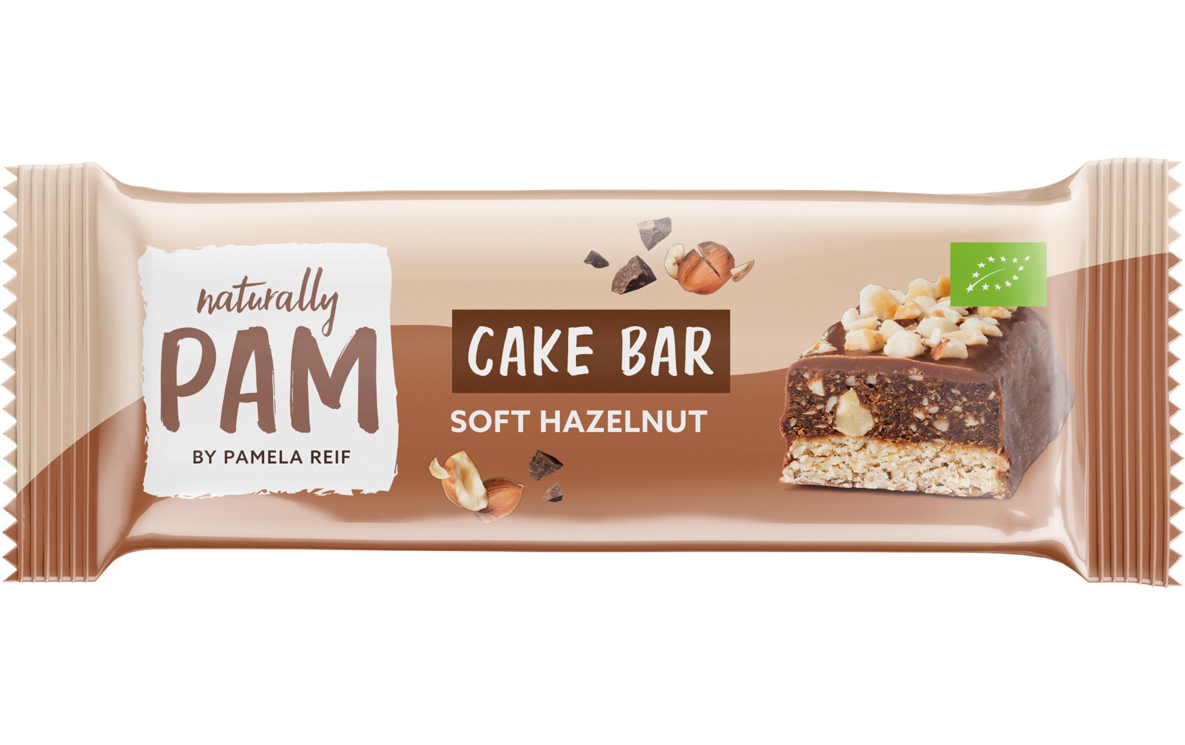 Naturally Pam Riegel Bio Cake Bar – Soft Hazelnut 12 x 44 g