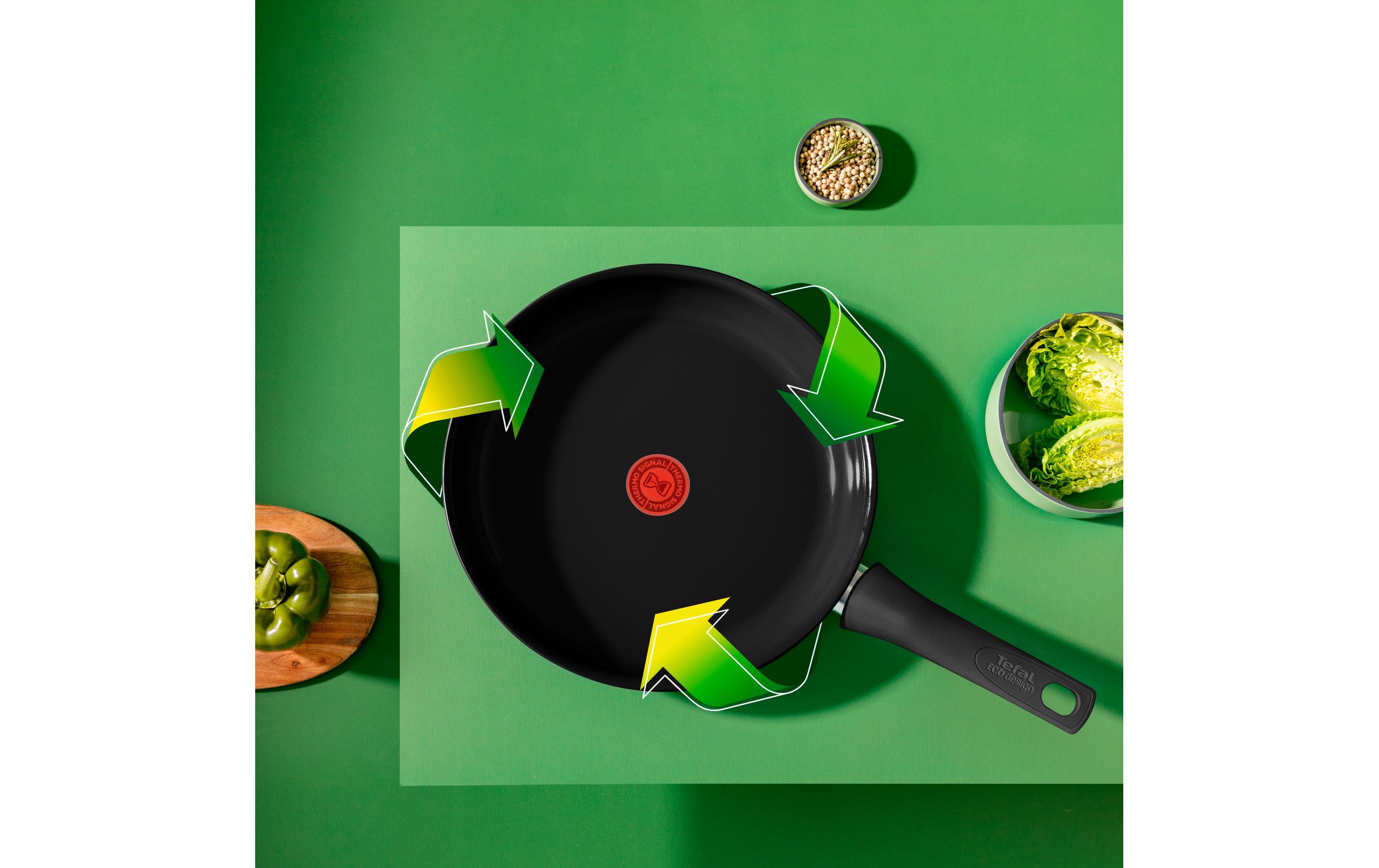 Tefal Bratpfanne Renew On Black 24 cm