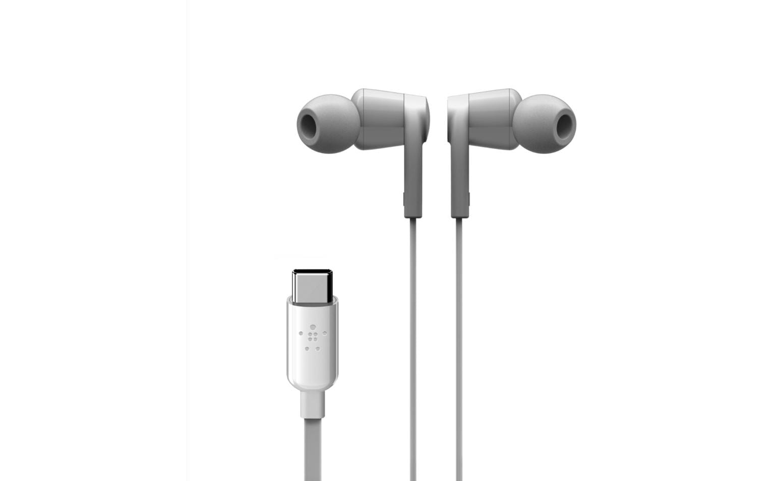 Belkin In-Ear-Kopfhörer Rockstar USB-C Anschluss Weiss