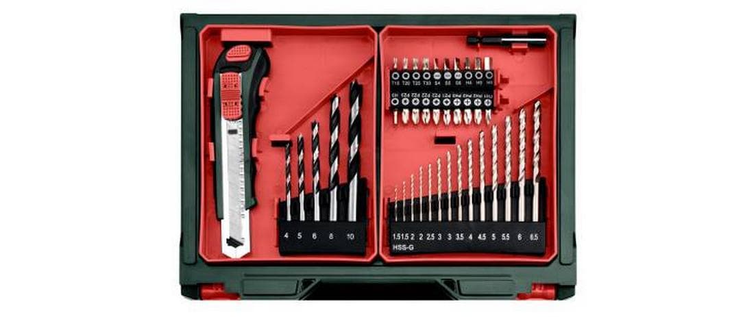 Metabo Akku-Bohrschrauber PowerMaxx SB Basic Set 2 x 2.0 Ah