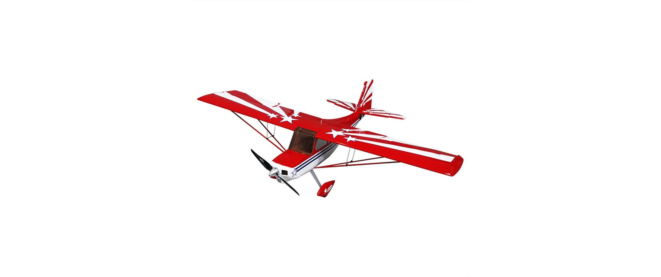 OMPHobby Motorflugzeug Super Decathlon V2 1400 mm Rot, PNP