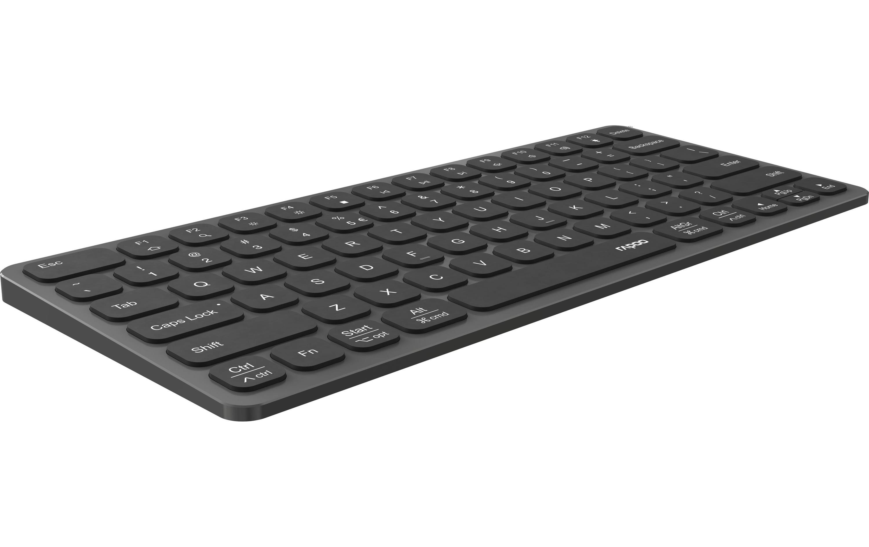 Rapoo Funk-Tastatur UCK-6001 Schwarz