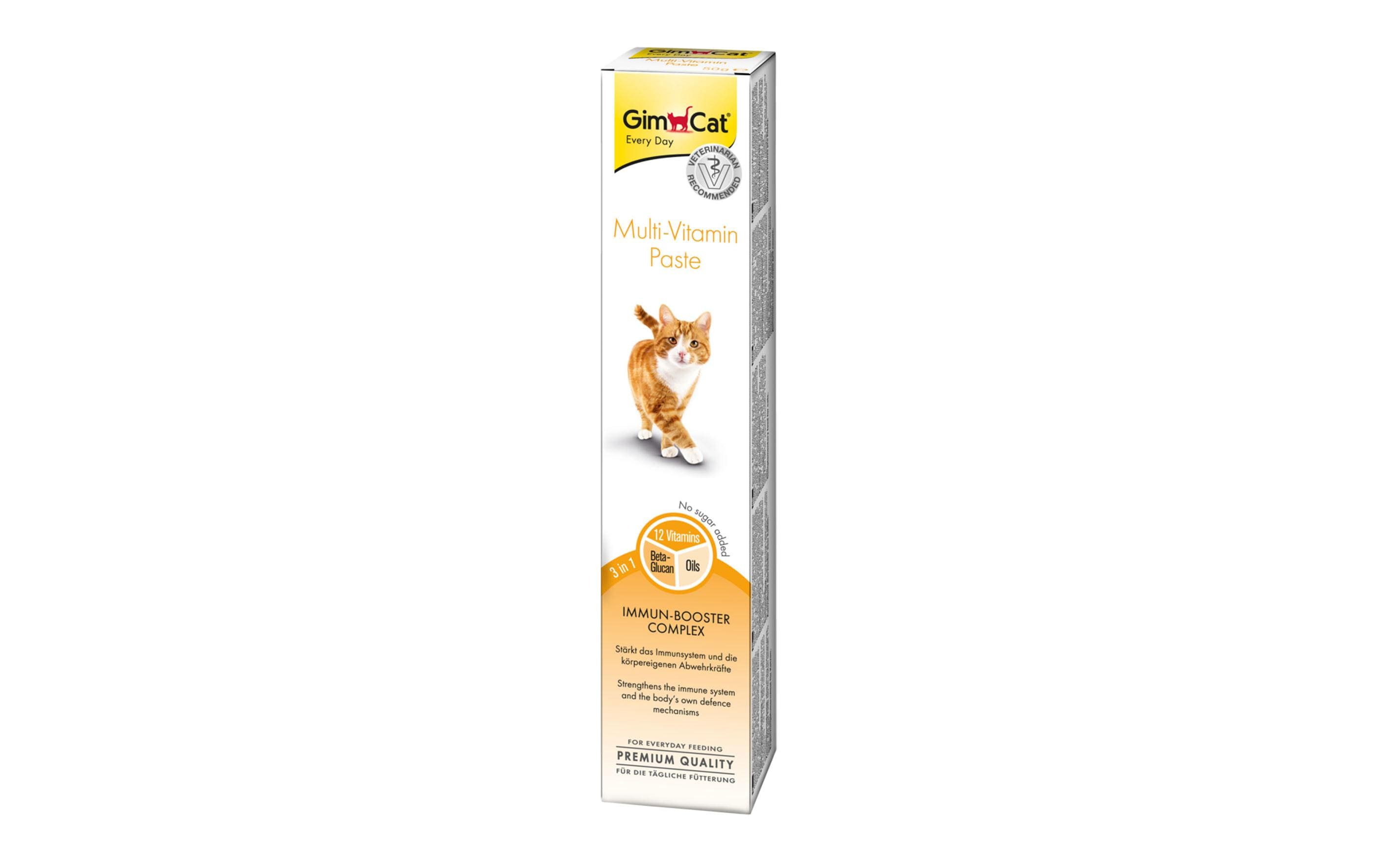 Gimpet Katzen-Nahrungsergänzung GimCat Multi-Vitamin Paste, 50 g