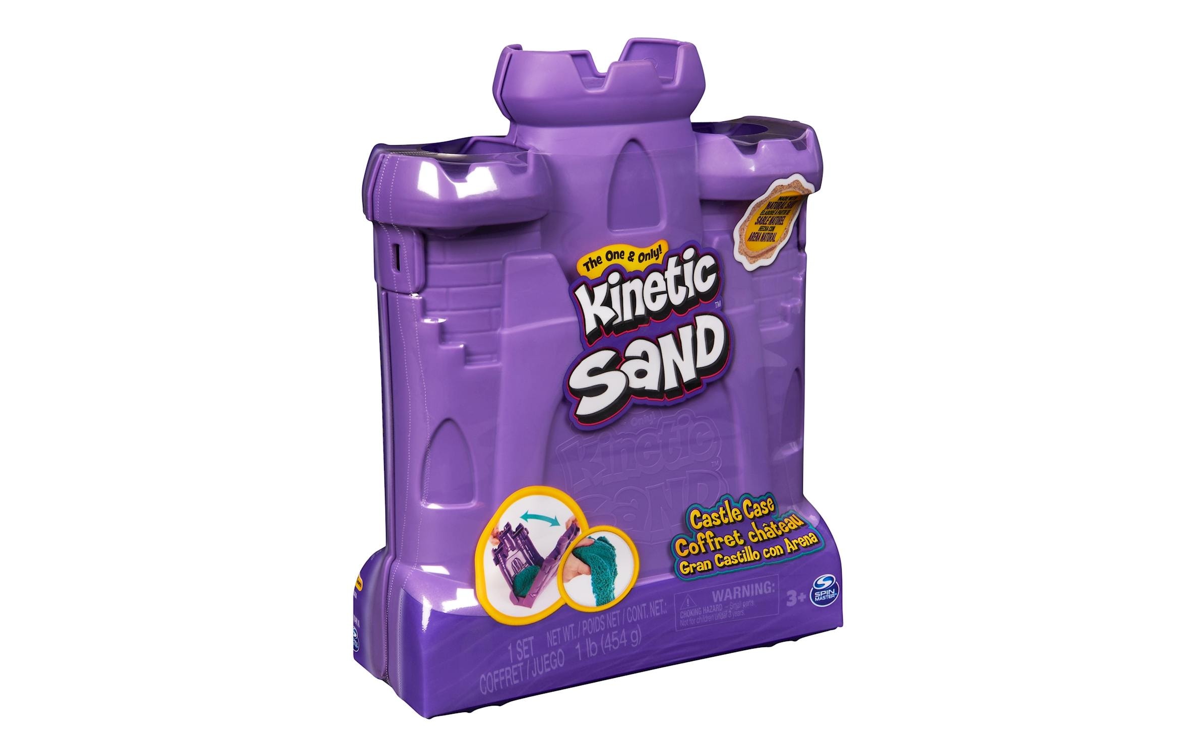 Spinmaster Kinetic Sand Burgenkoffer 454 g