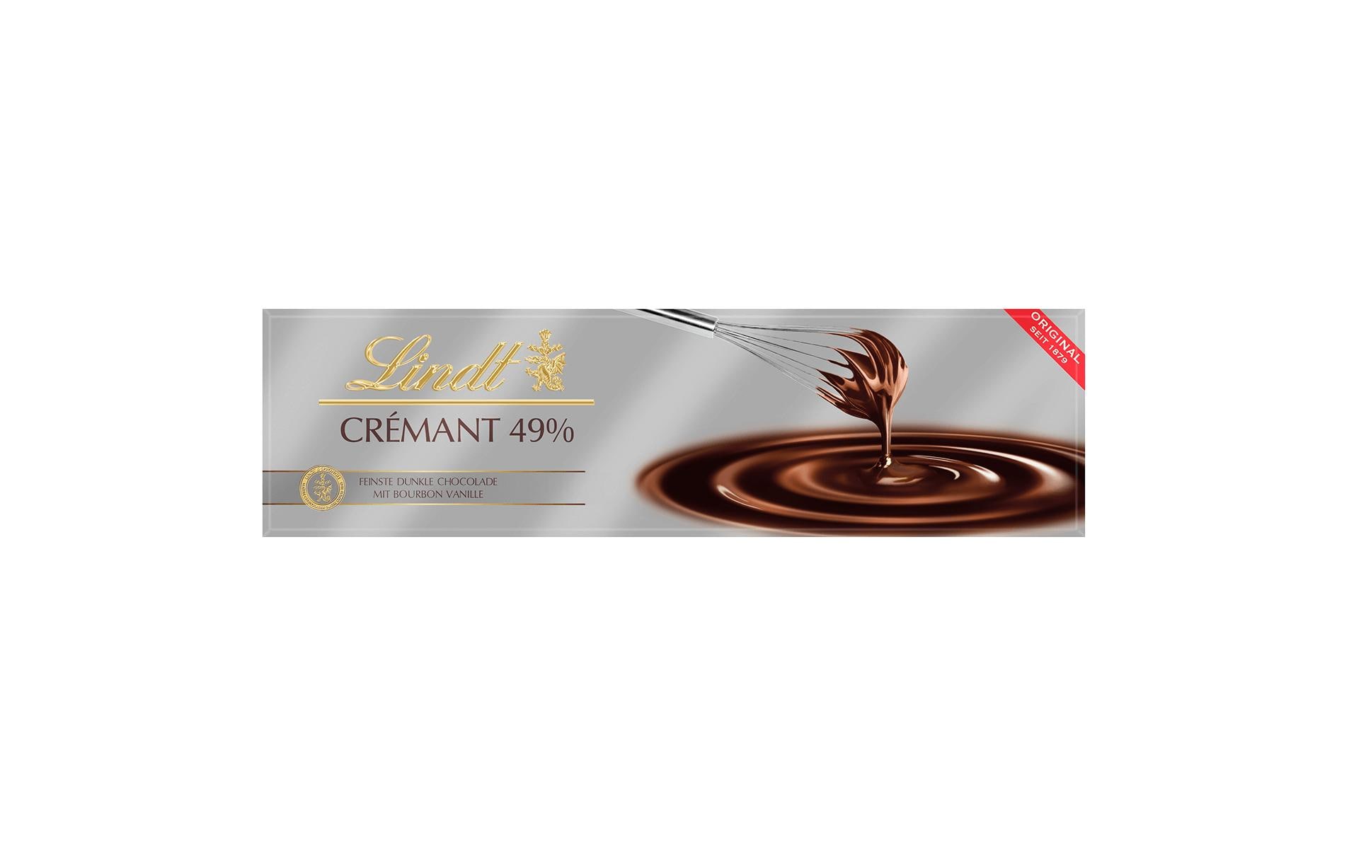 Lindt Tafelschokolade Crémant Dunkel 49% Kakao 300 g