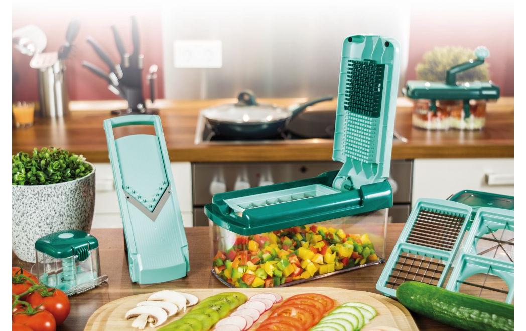 Genius Gemüseschneider Nicer Dicer Fusion + Slicer + Julietti 16tlg