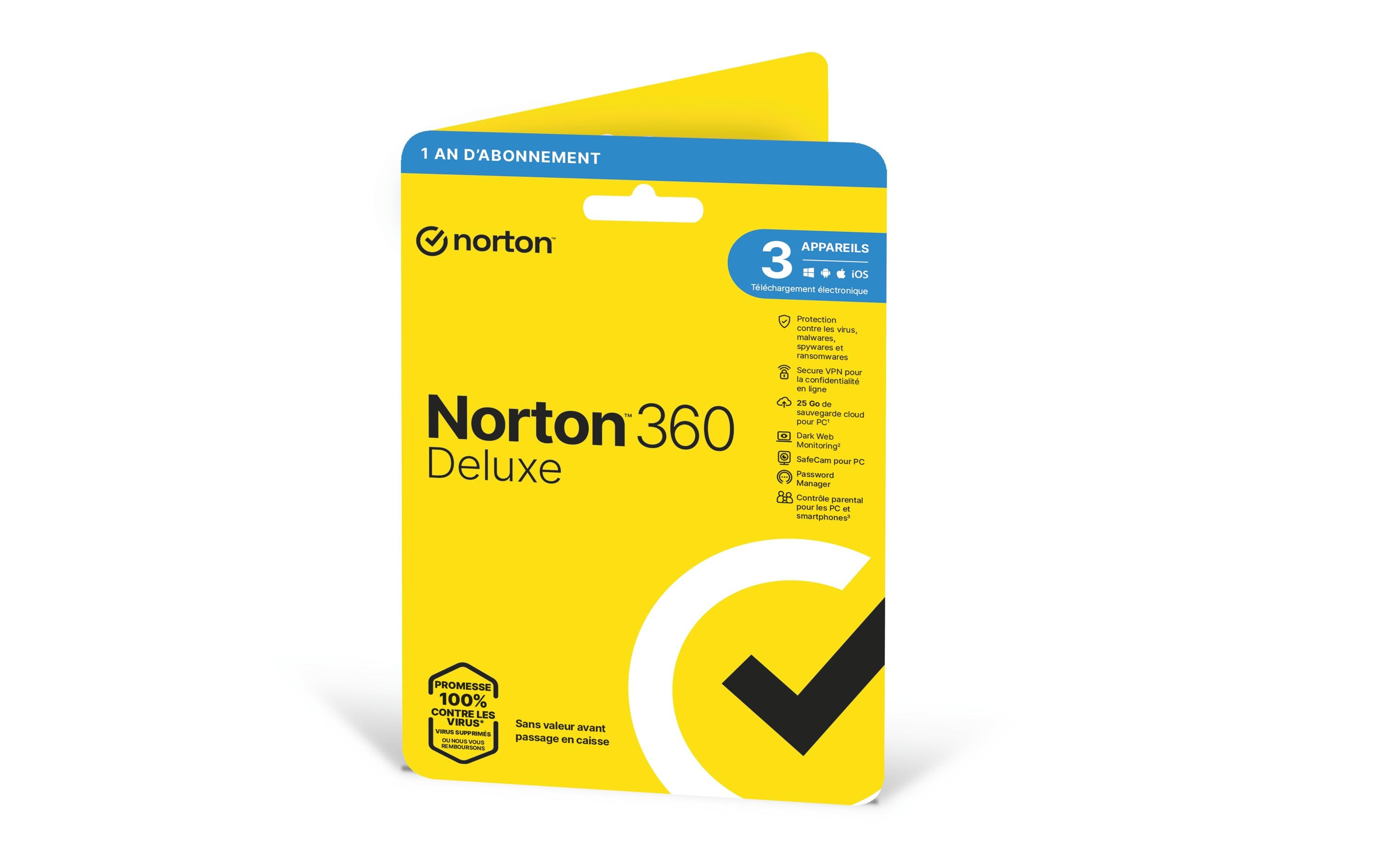 Norton Norton 360 Deluxe Sleeve, 3 Device, 1 Jahr