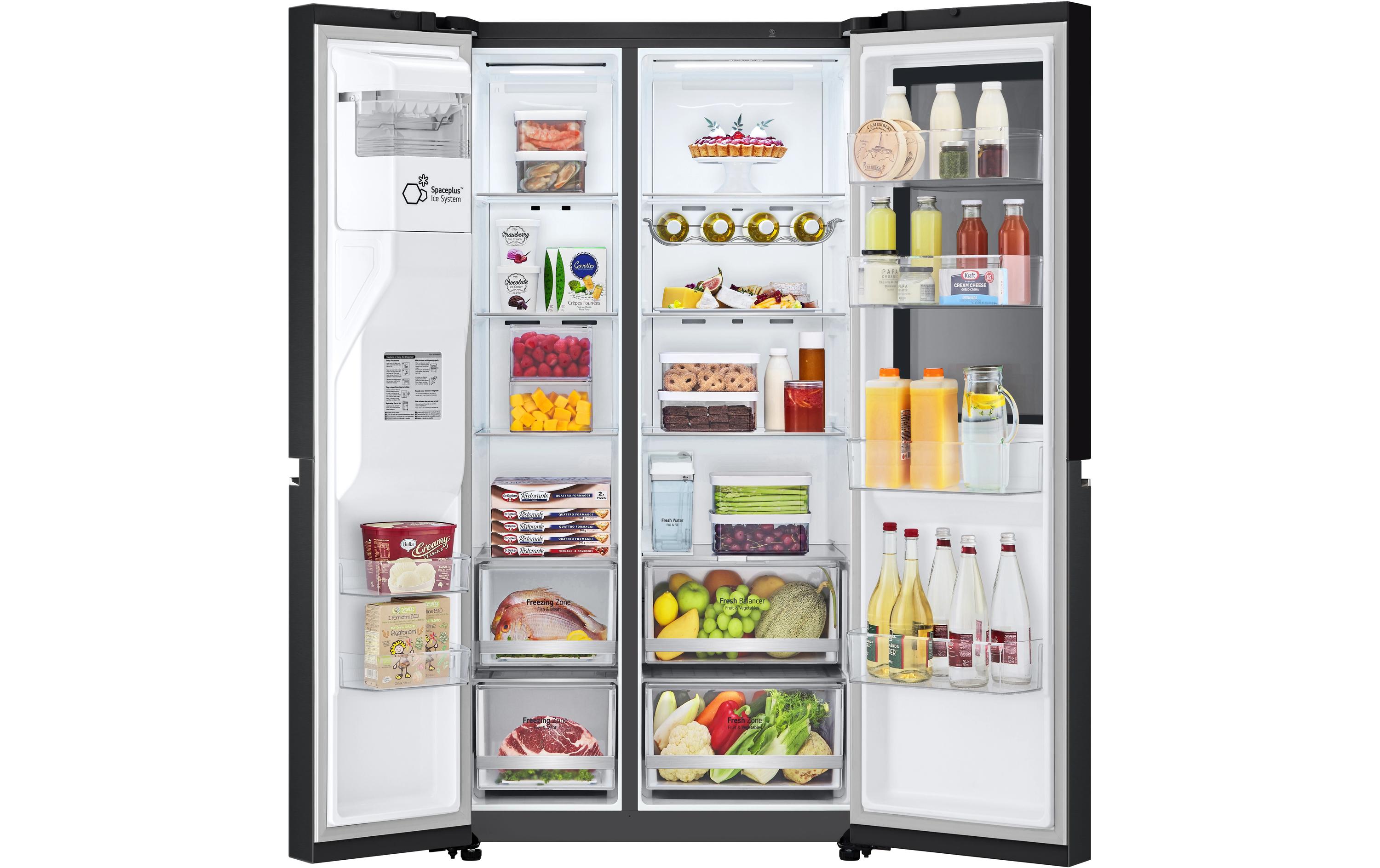 LG Foodcenter GSGV81EPLL Schwarz