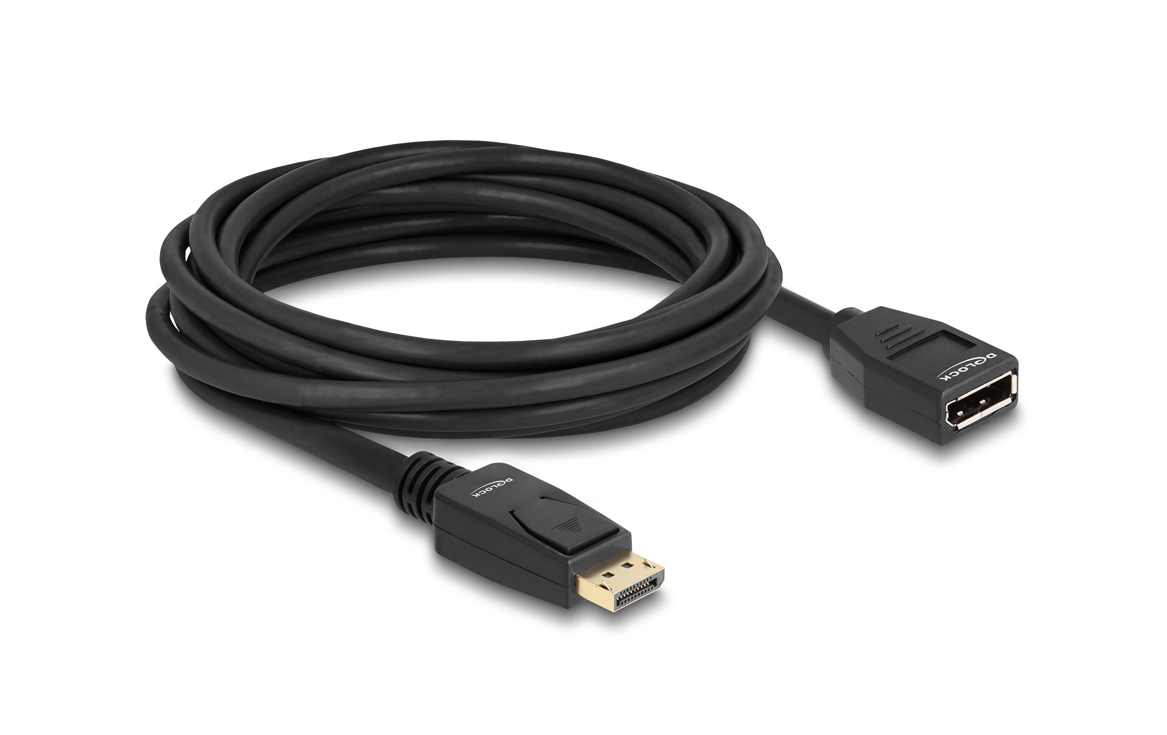 Delock Verlängerungskabel 4K 60 Hz DisplayPort - DisplayPort, 5 m