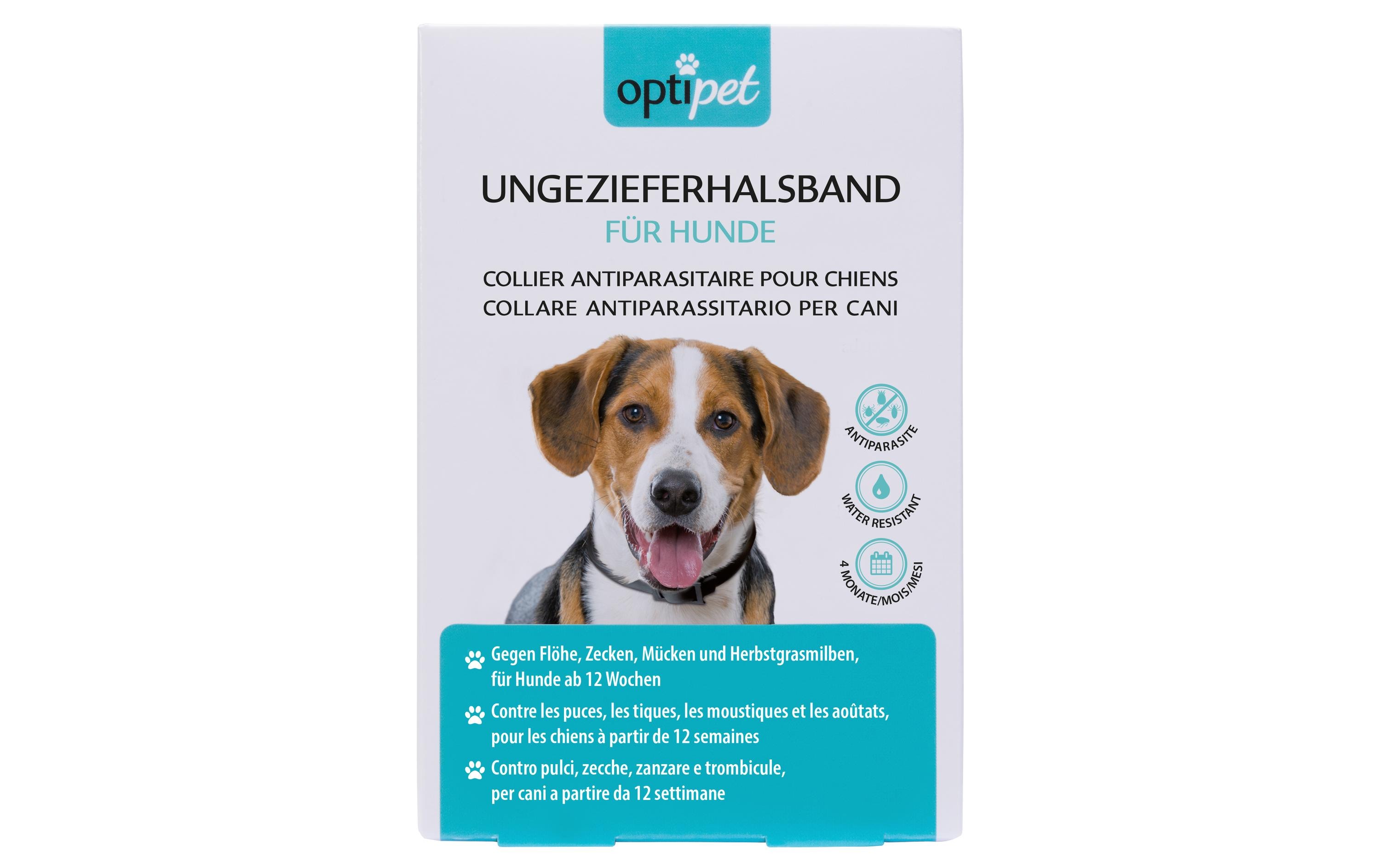 OptiPet Anti-Parasit-Halsband für Hunde, 1 Stück