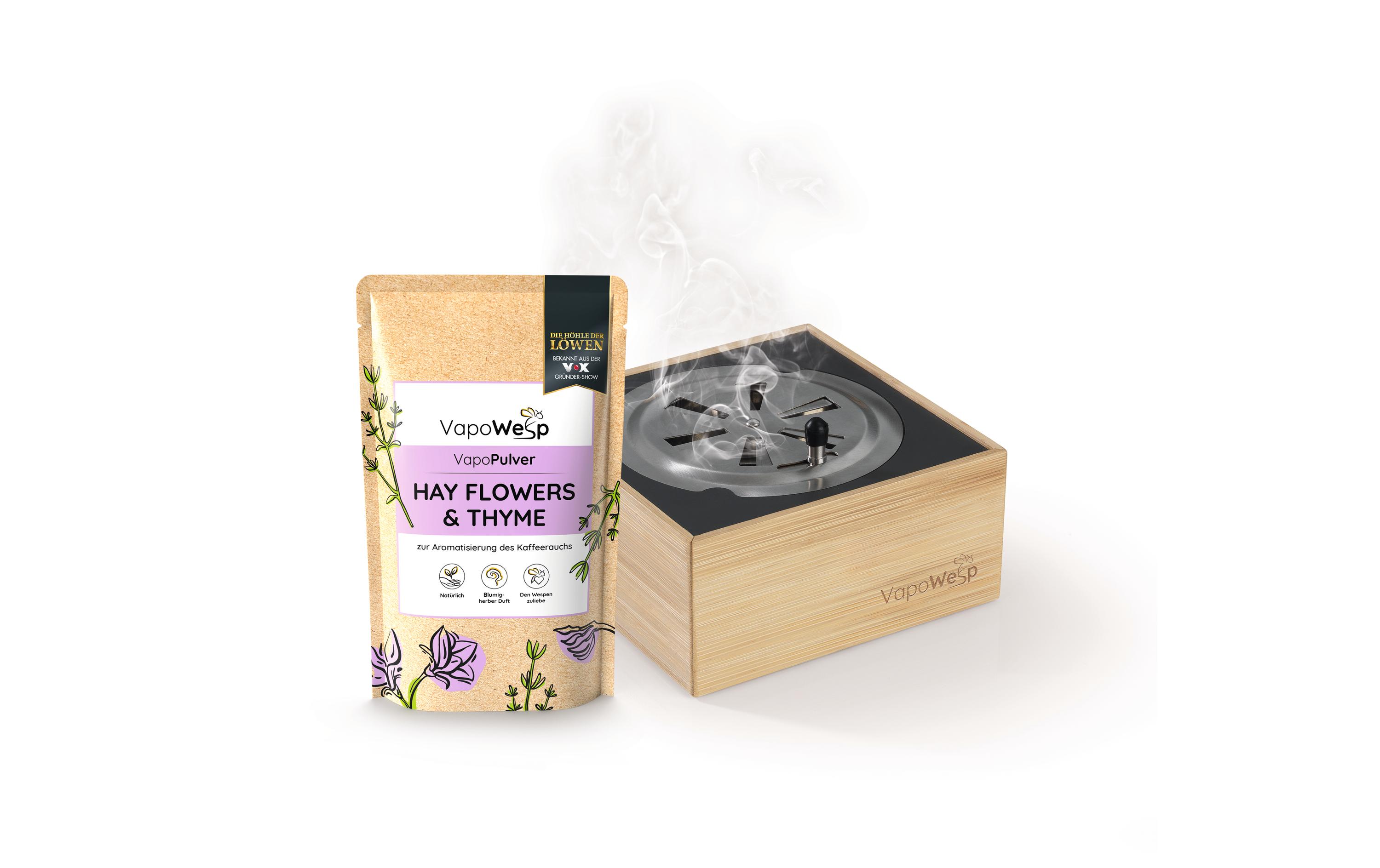 VapoWesp Ersatzkräuter Heublumen & Thymian, 100 g